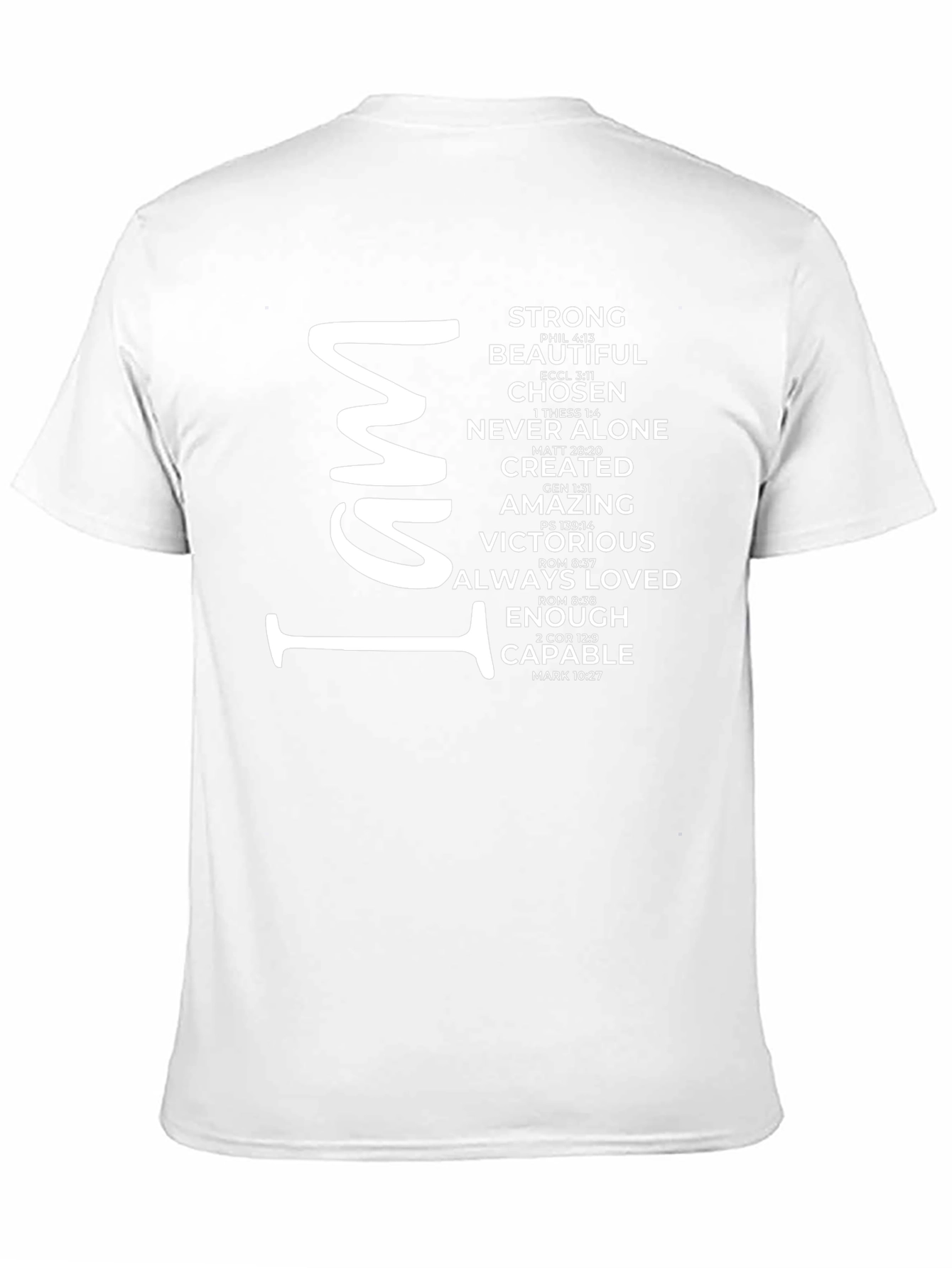 I Am Strong Christian Graphic T-Shirt