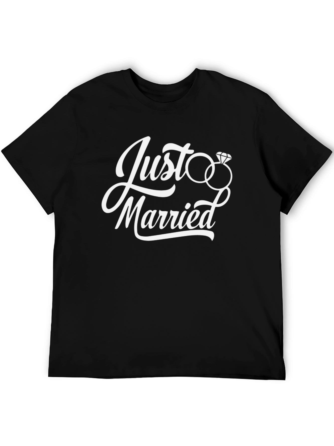 Just Married Wedding T-Shirt