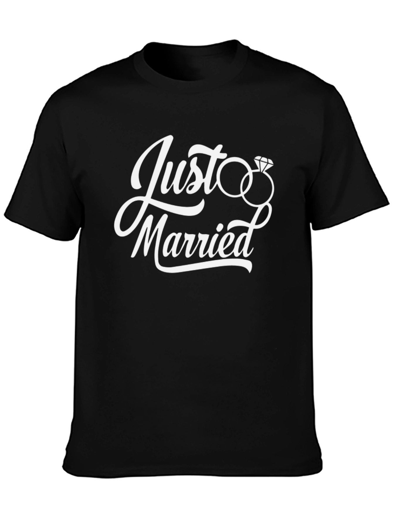 Just Married Wedding T-Shirt