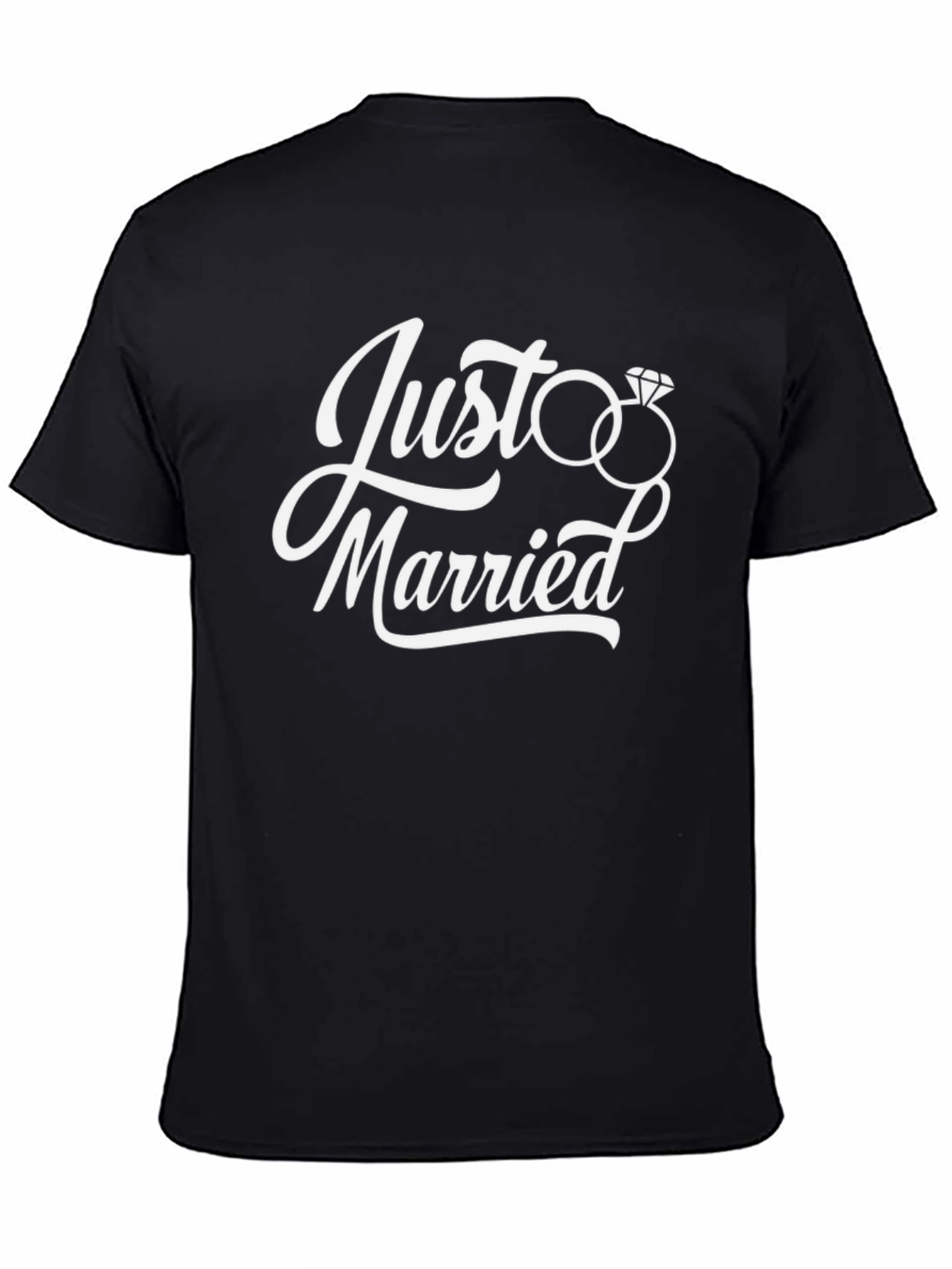Just Married Wedding T-Shirt