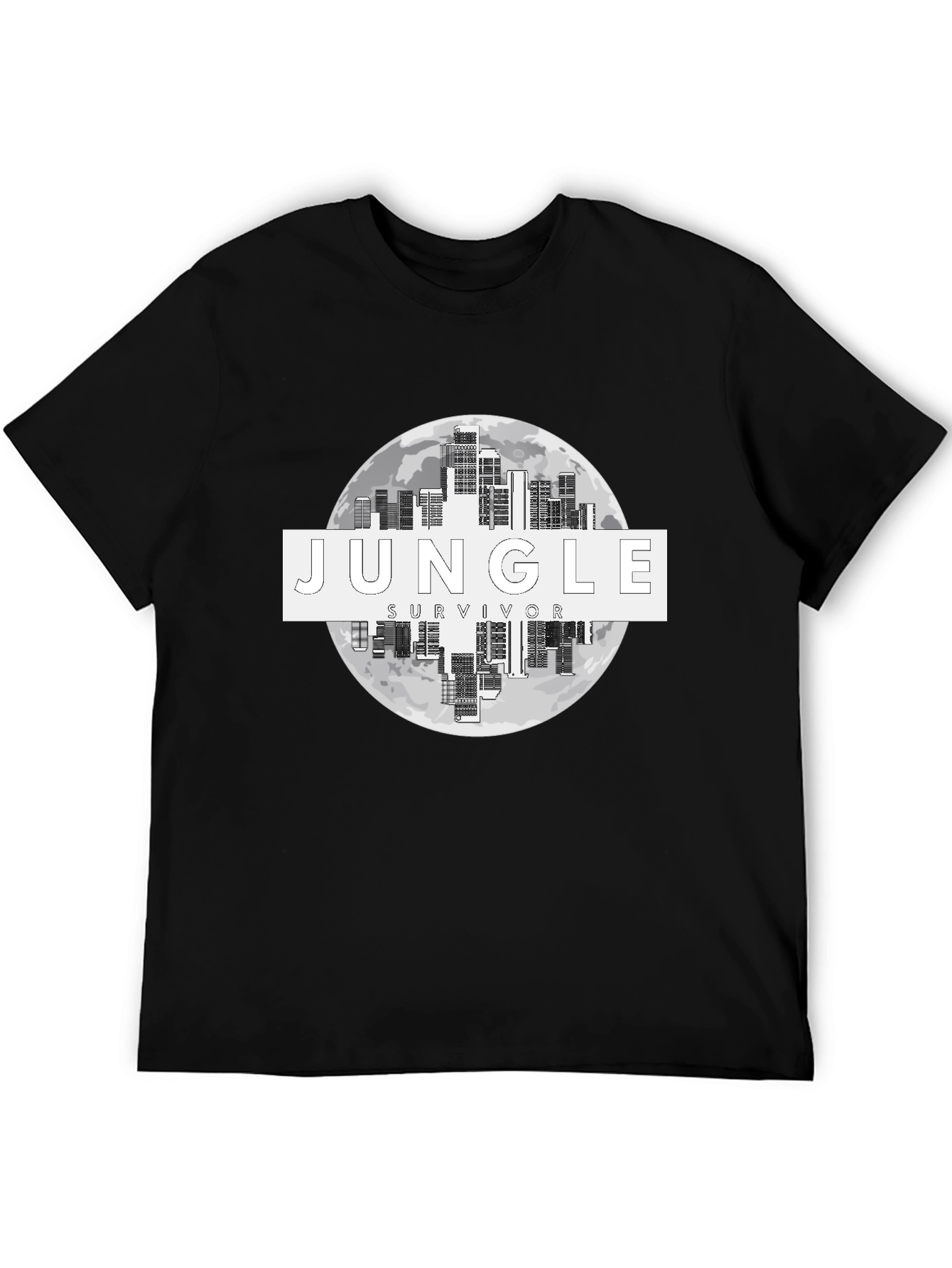 Jungle Survivor Cityscape T-Shirt