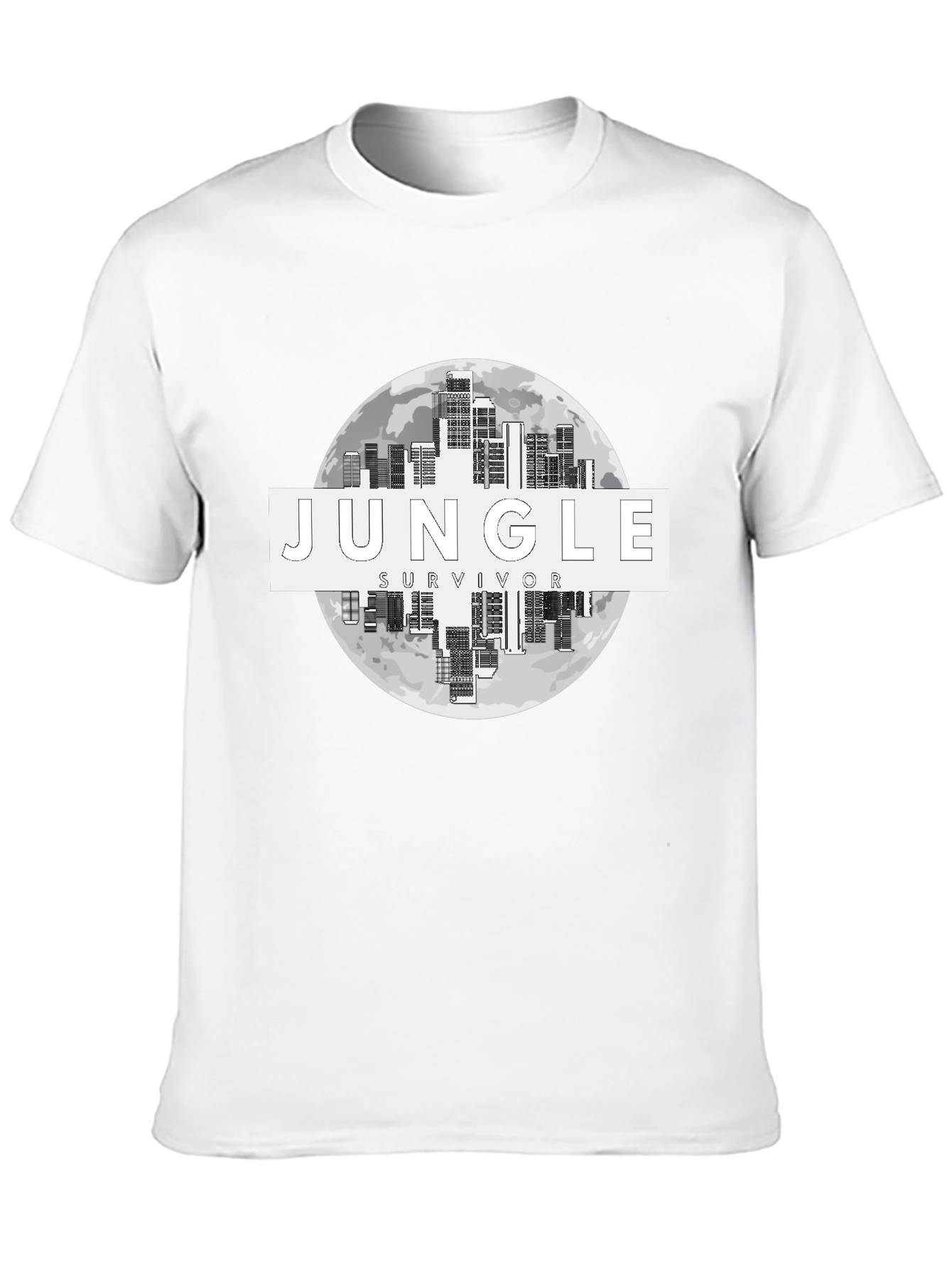 Jungle Survivor Cityscape T-Shirt