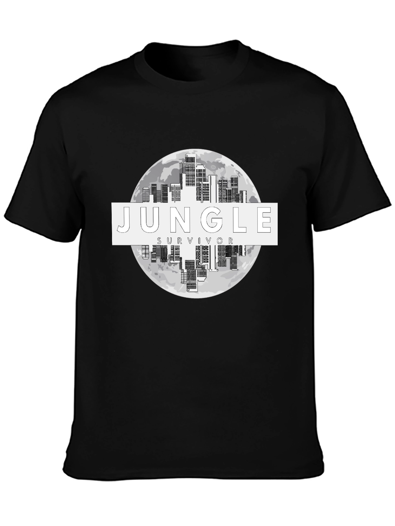 Jungle Survivor Cityscape T-Shirt