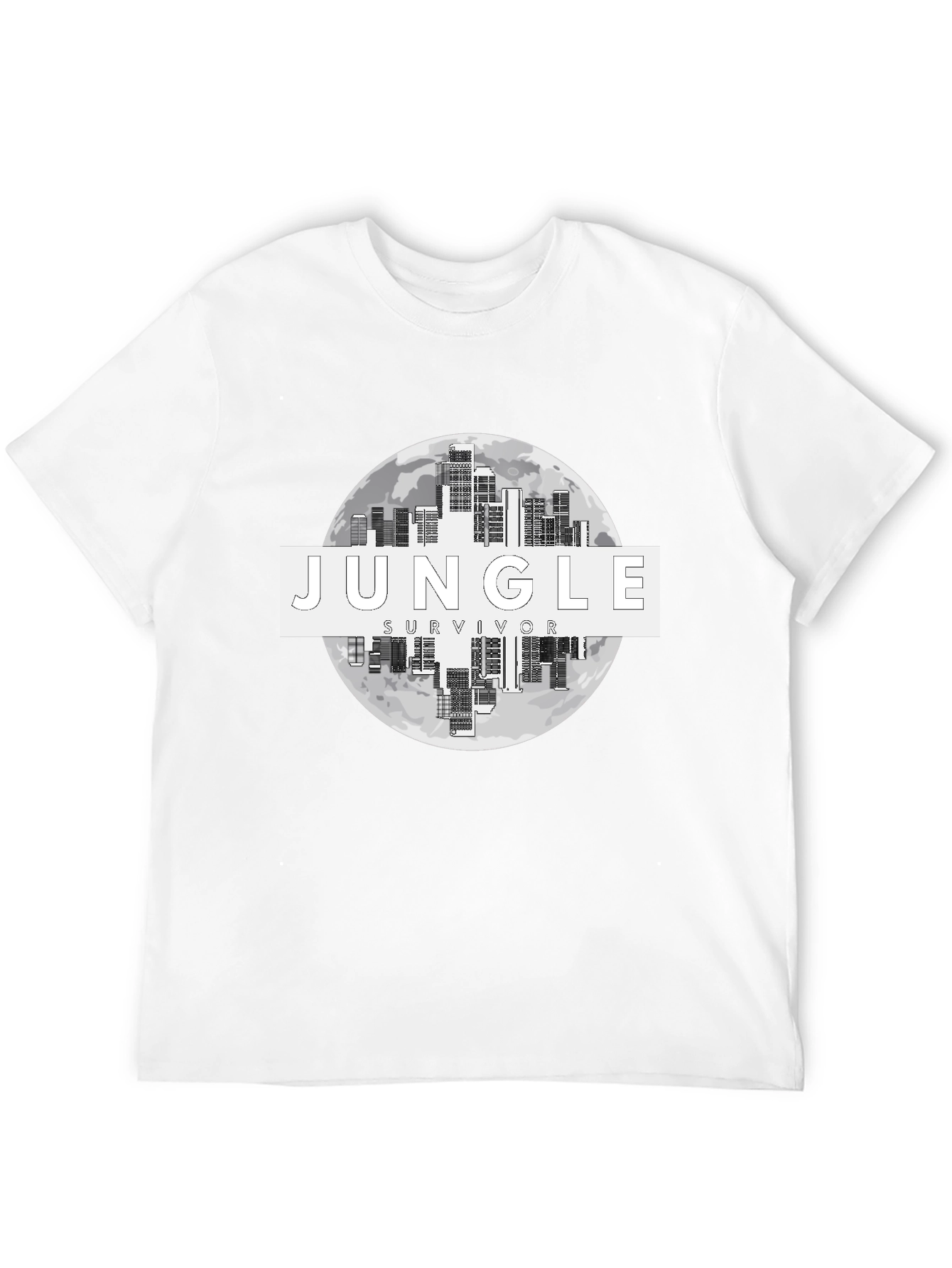 Jungle Survivor Cityscape T-Shirt