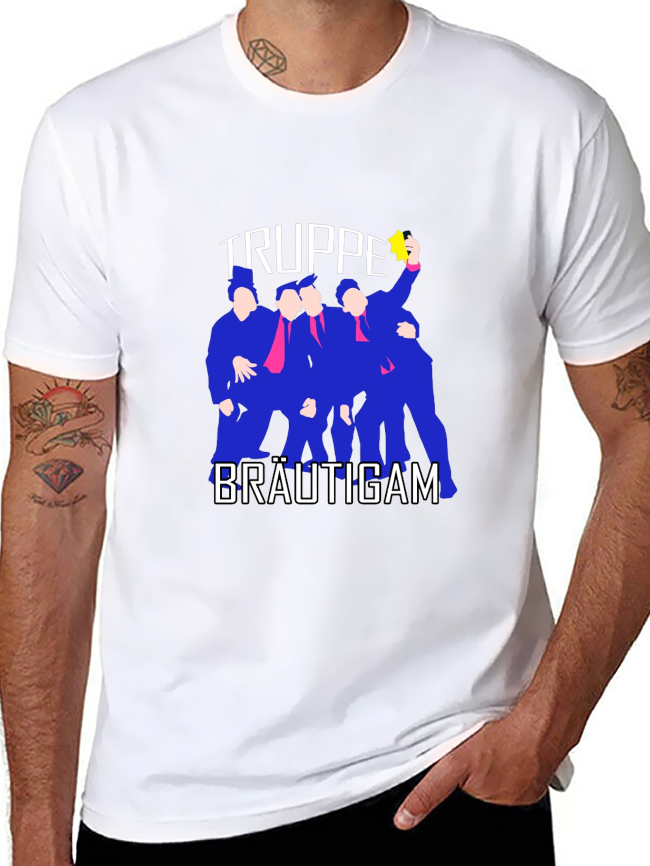 Bridegroom Squad T-Shirt - Party Apparel