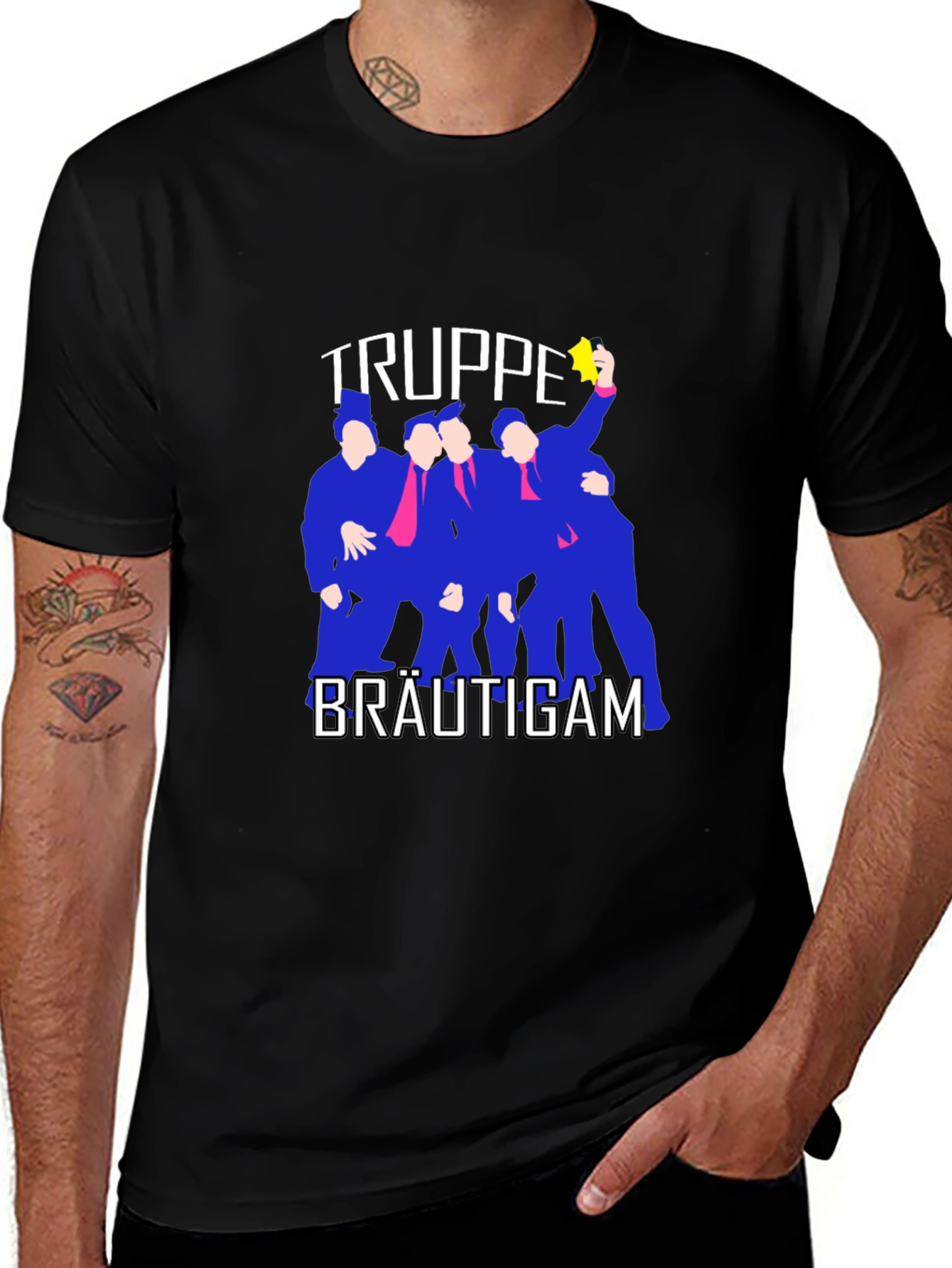 Bridegroom Squad T-Shirt - Party Apparel