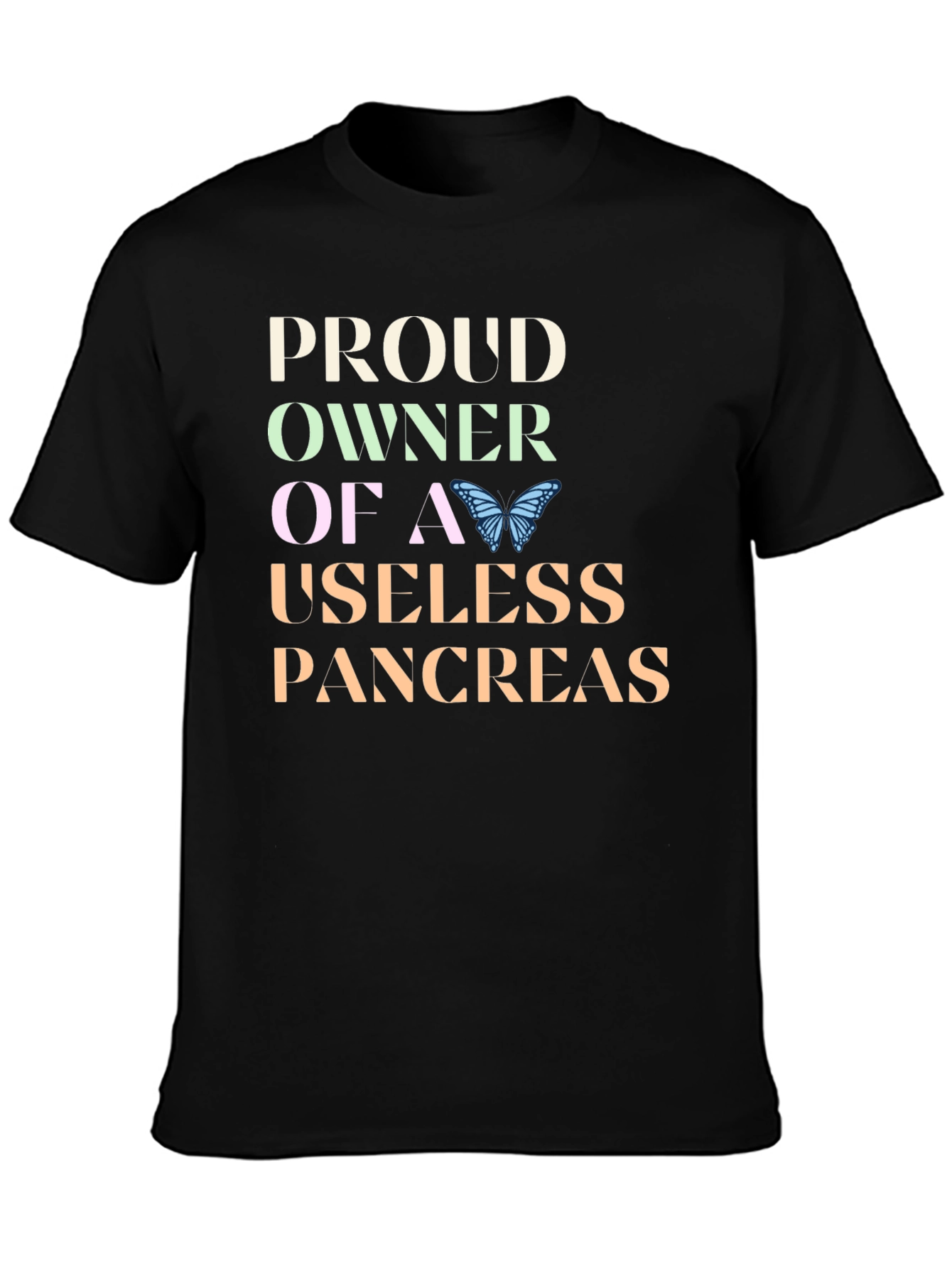 Proud Owner Useless Pancreas Awareness T-Shirt