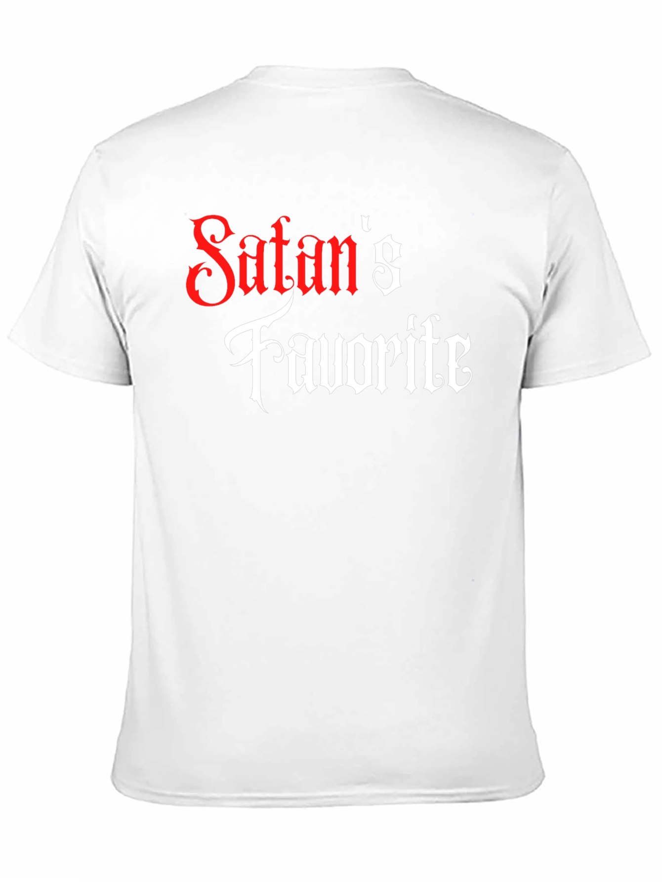 Satans Favorite Graphic T-Shirt - Black