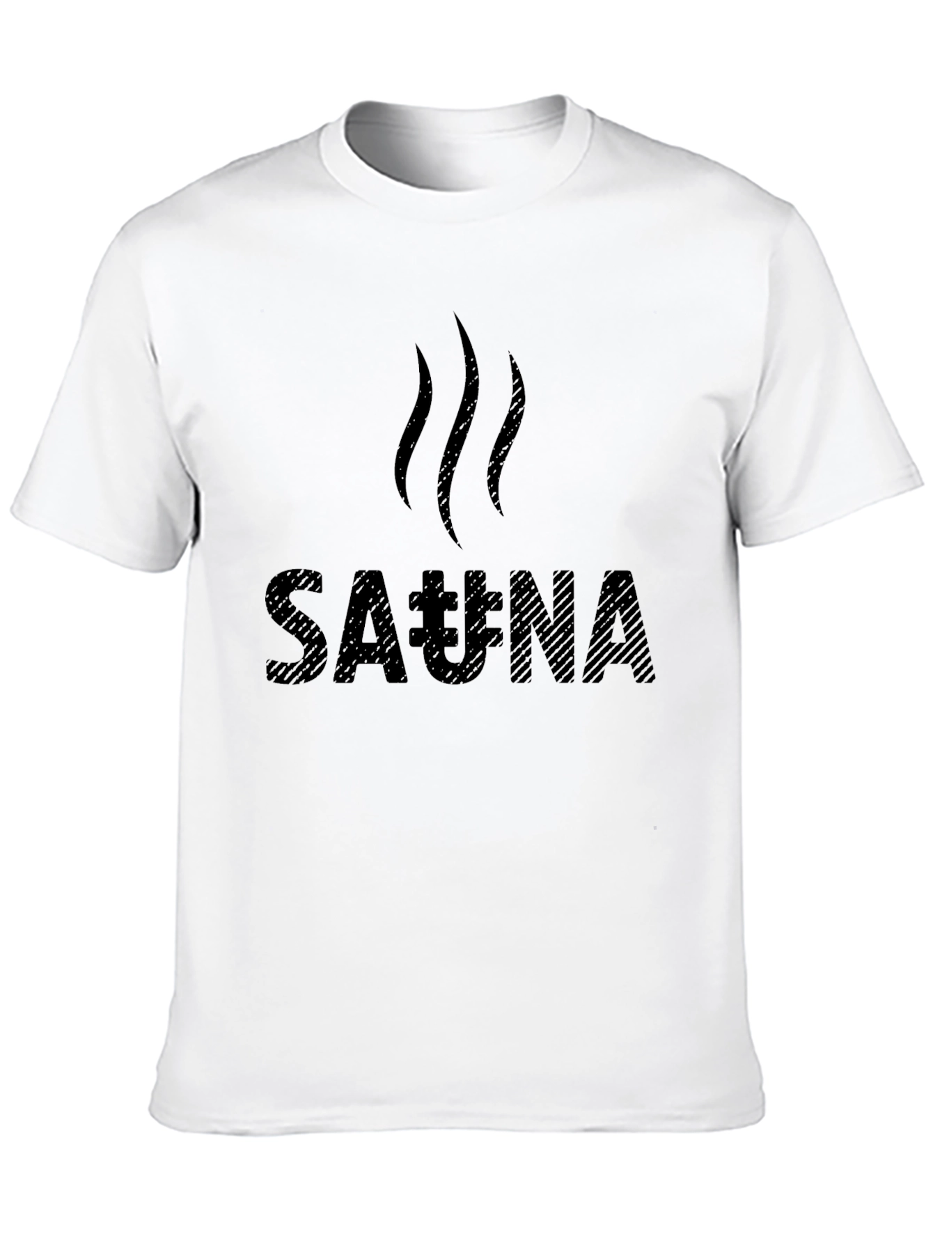 Sauna T-Shirt - Black Graphic Tee