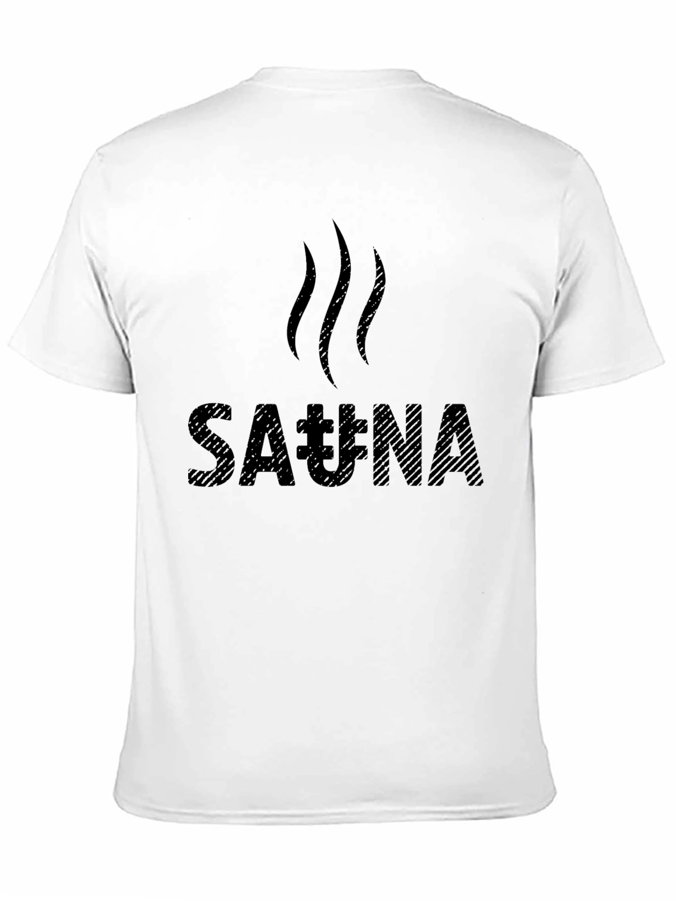 Sauna T-Shirt - Black Graphic Tee