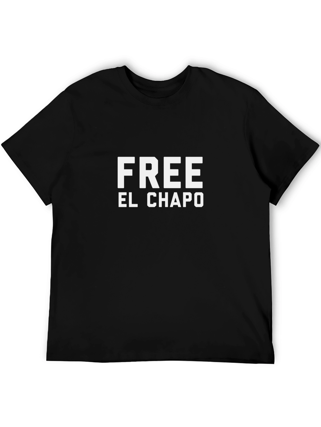 Free El Chapo Black T-Shirt