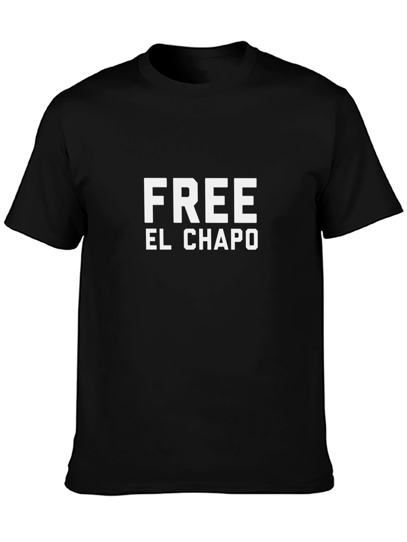 Free El Chapo Black T-Shirt