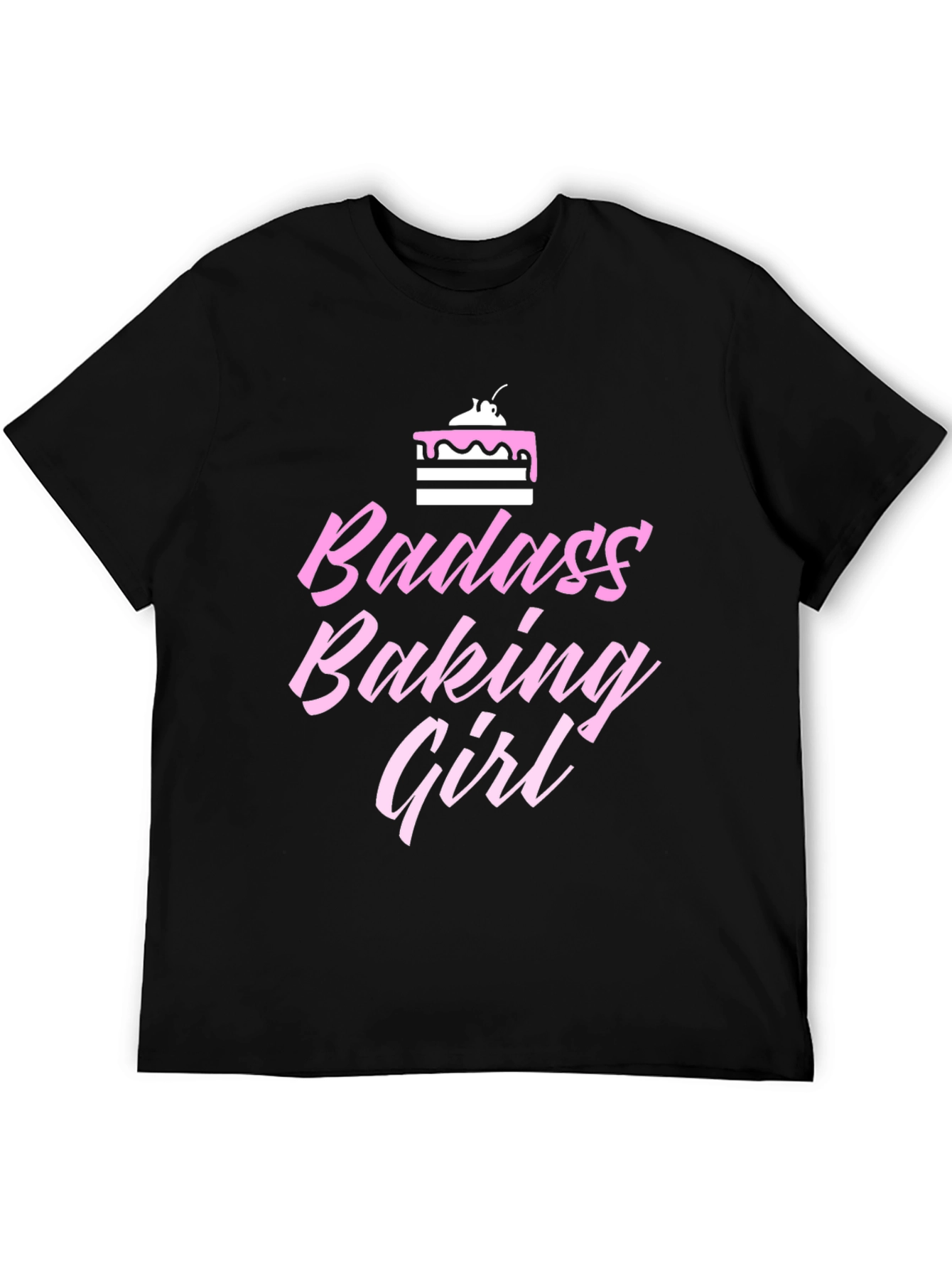 Badass Baking Girl T-Shirt - Trendy Tee