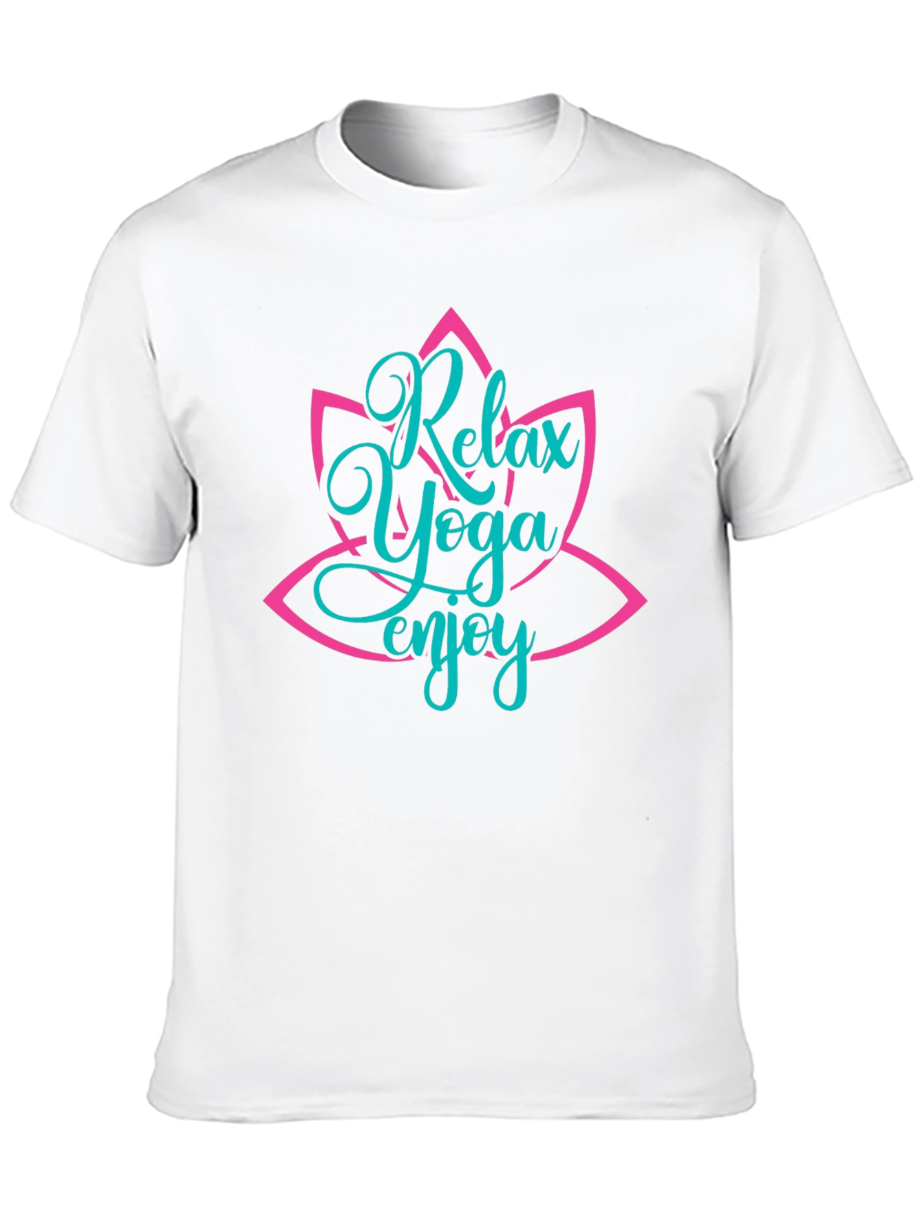 Relax Yoga Enjoy T-Shirt - Black