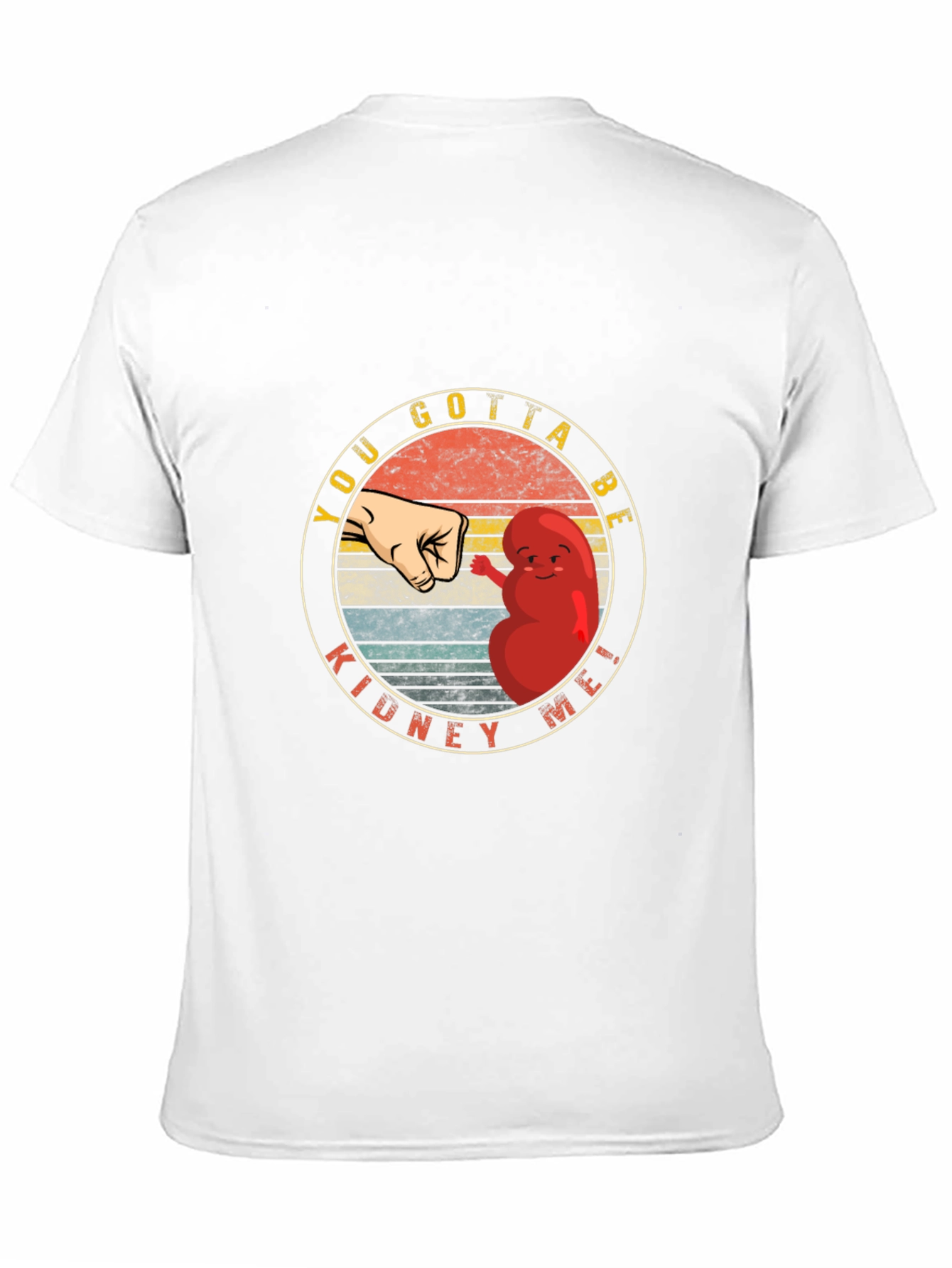Kidney Me! Black Novelty Graphic Tee