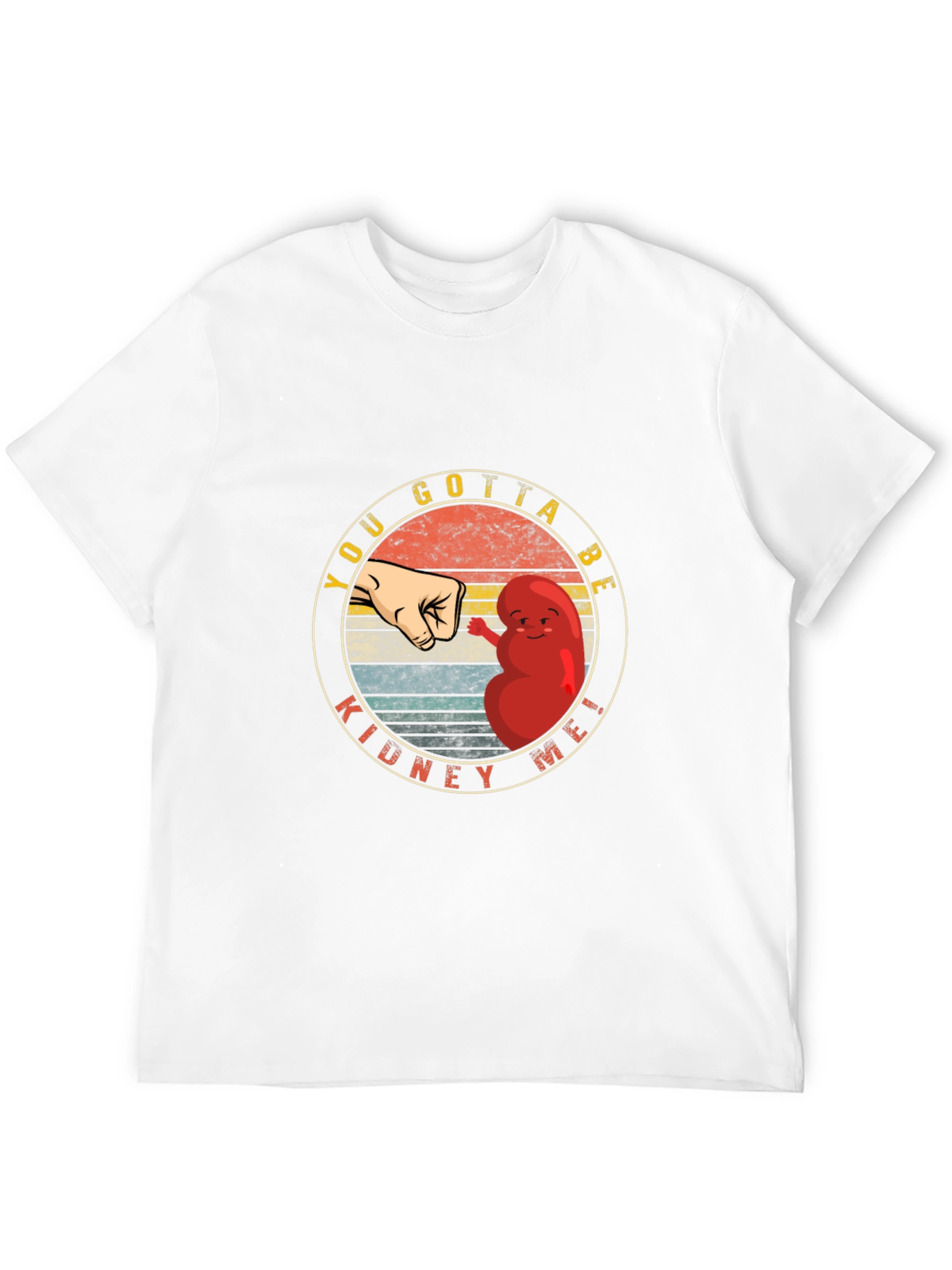 Kidney Me! Black Novelty Graphic Tee