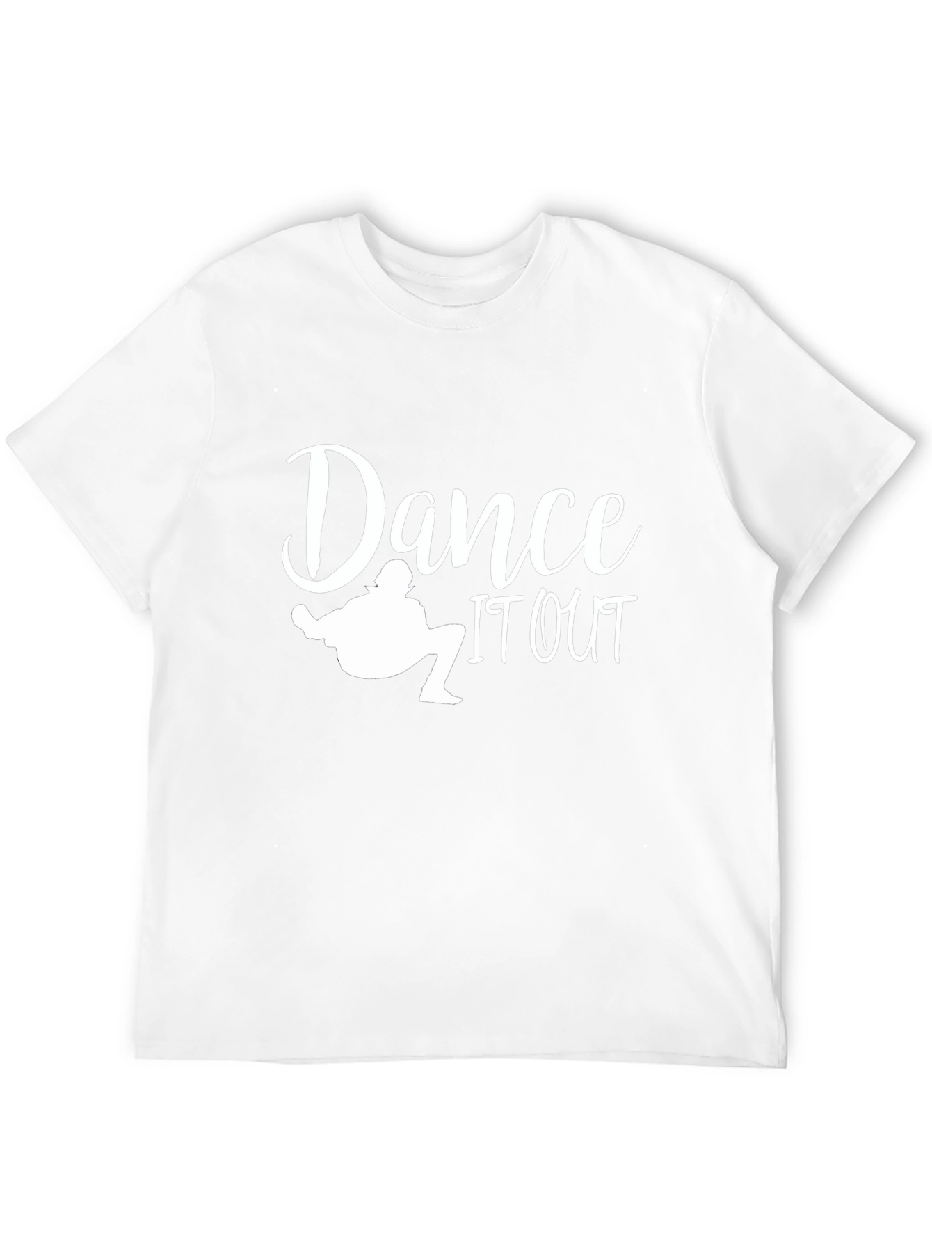 Dance It Out Graphic Tee - Black Cotton T-Shirt