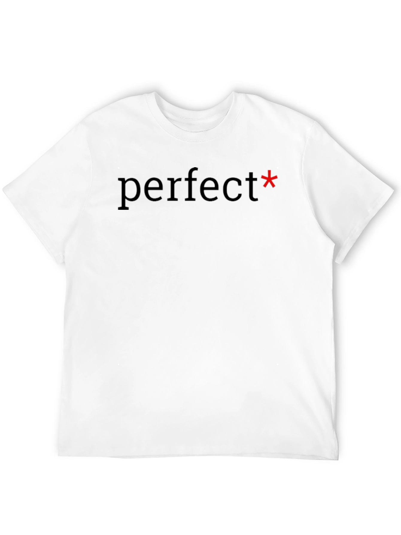 Perfect Graphic Tee - Soft Black Cotton