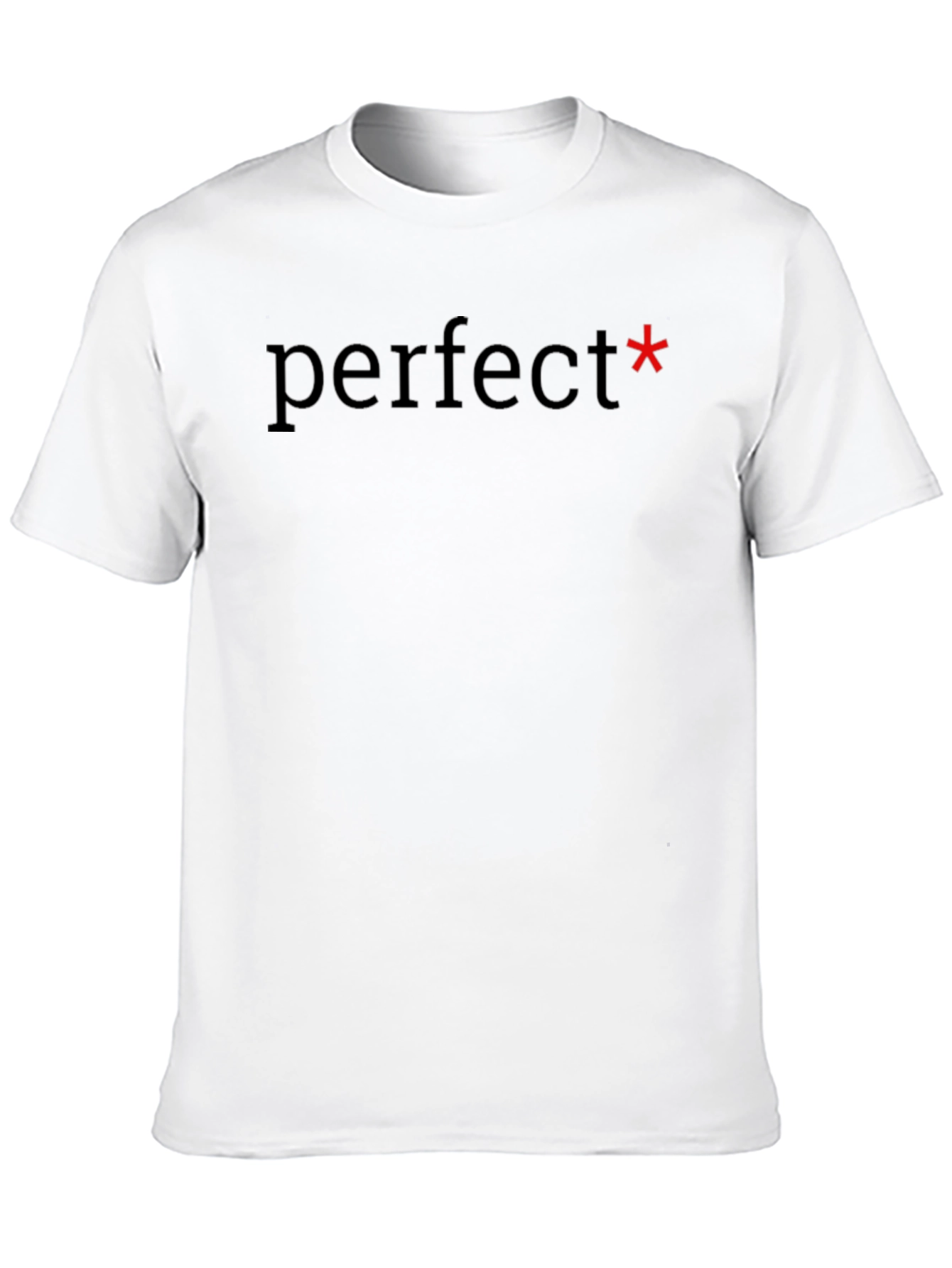 Perfect Graphic Tee - Soft Black Cotton