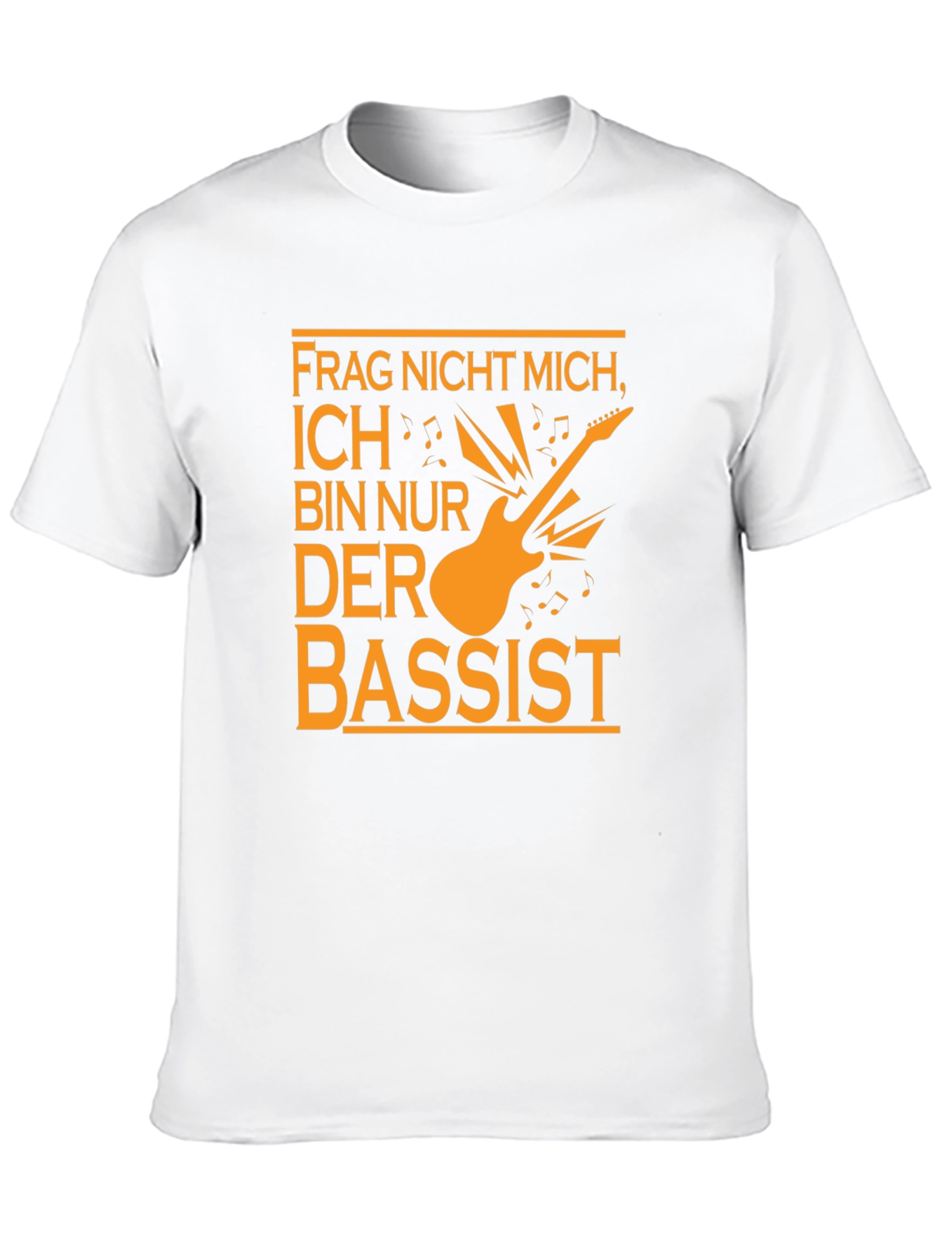 Funny Musician T-Shirt - Frag Nicht Mich Der Bassist!