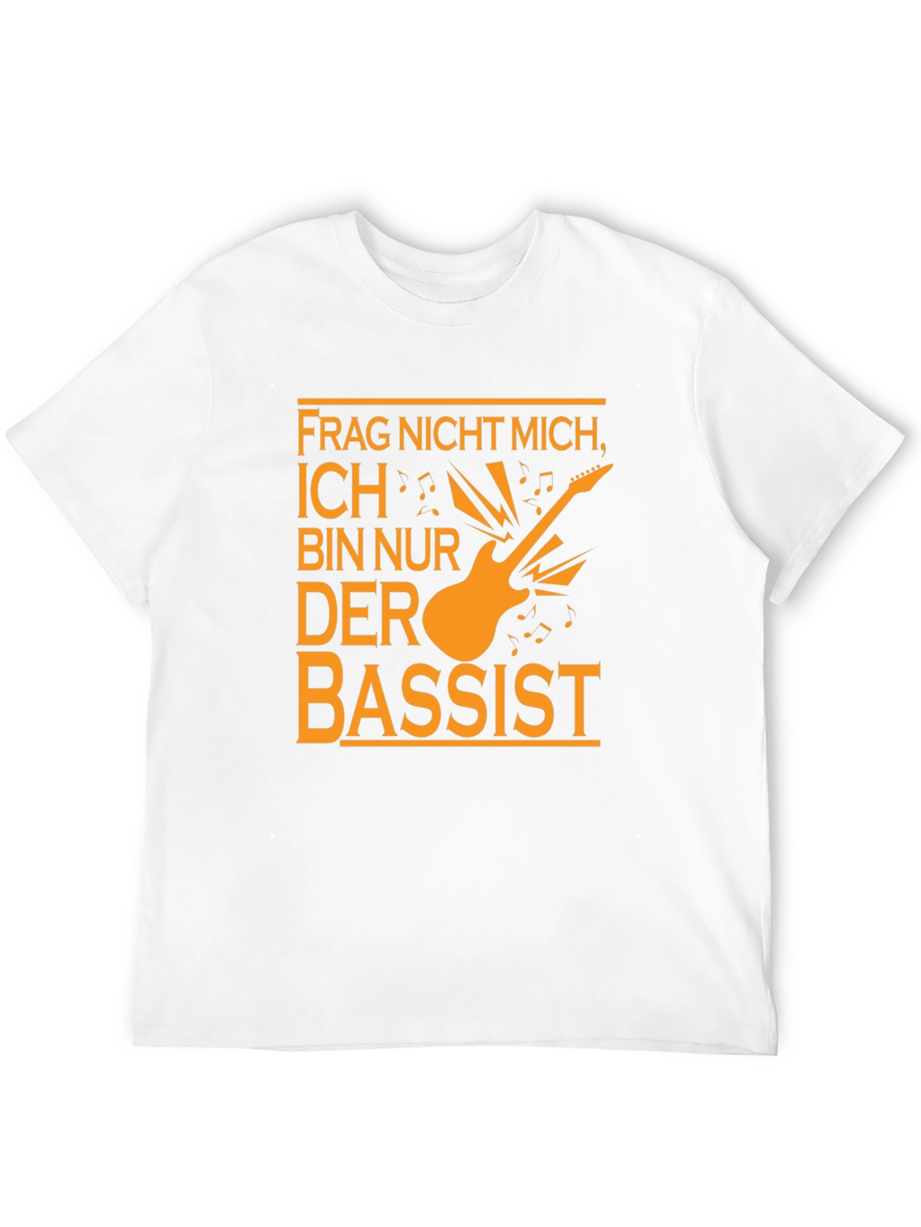 Funny Musician T-Shirt - Frag Nicht Mich Der Bassist!