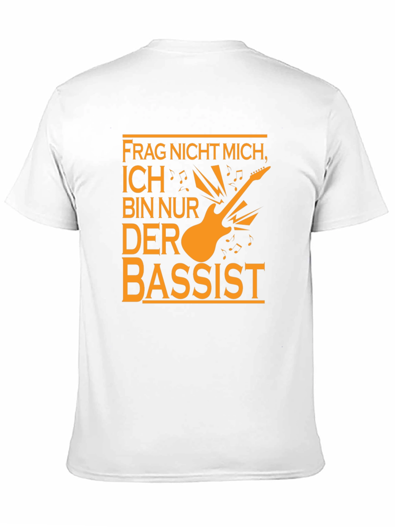Funny Musician T-Shirt - Frag Nicht Mich Der Bassist!