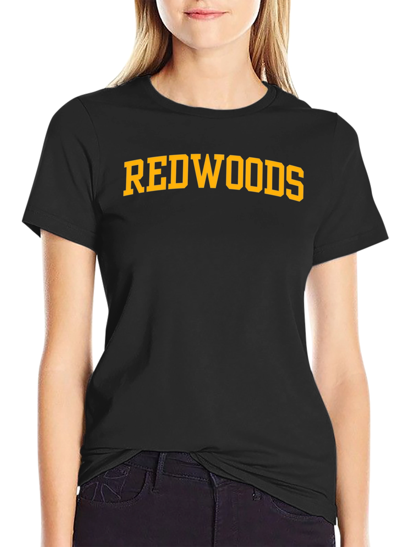 Redwoods Graphic Tee - Classic Black T-Shirt