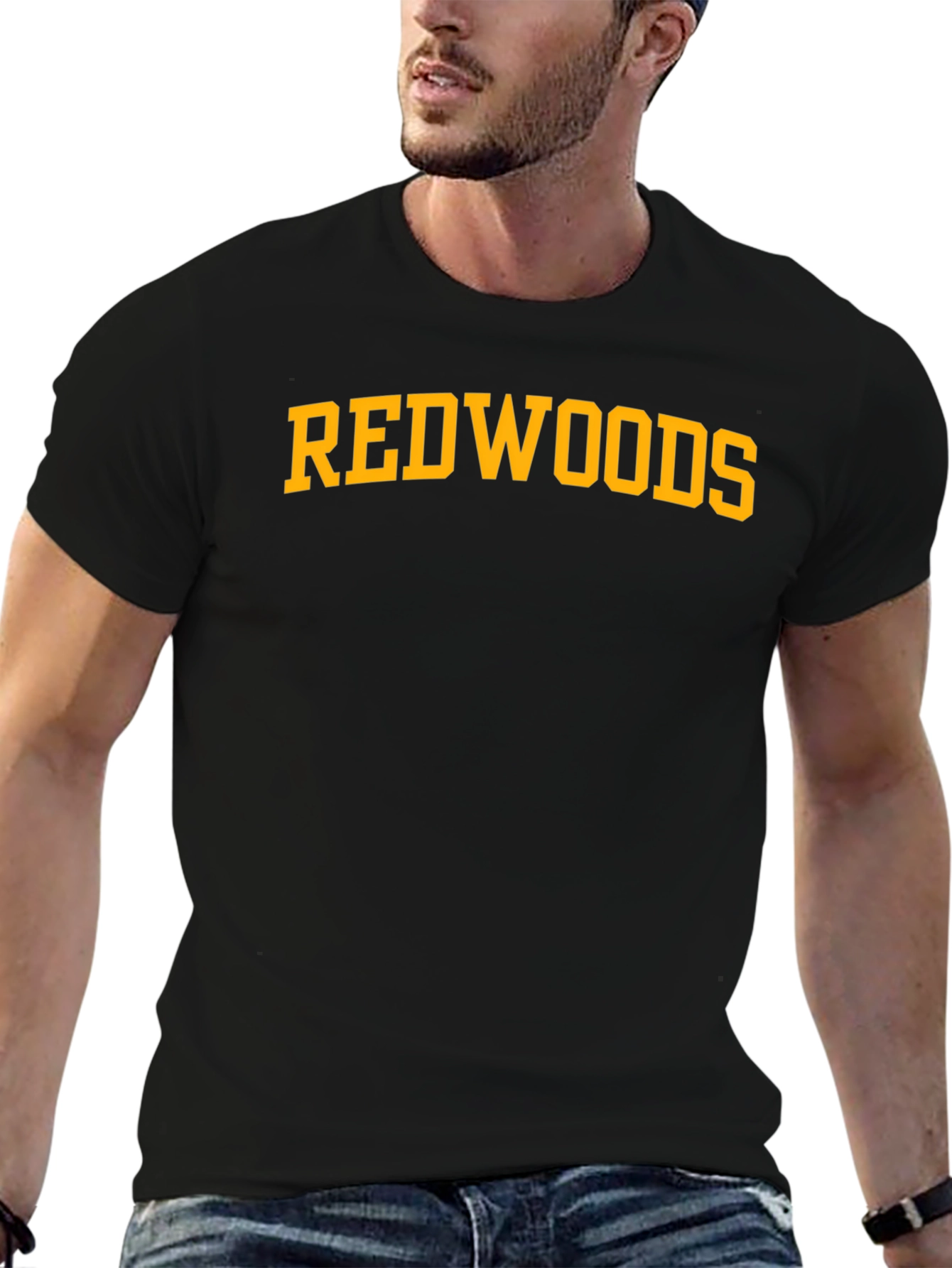 Redwoods Graphic Tee - Classic Black T-Shirt