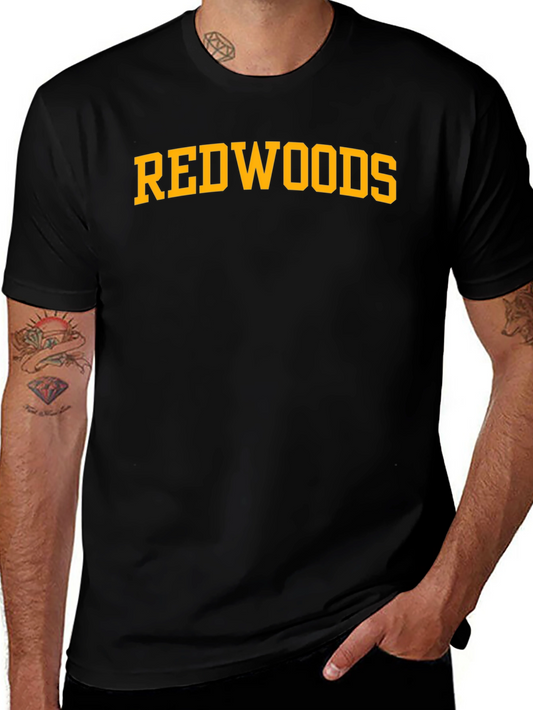 Redwoods Graphic Tee - Classic Black T-Shirt