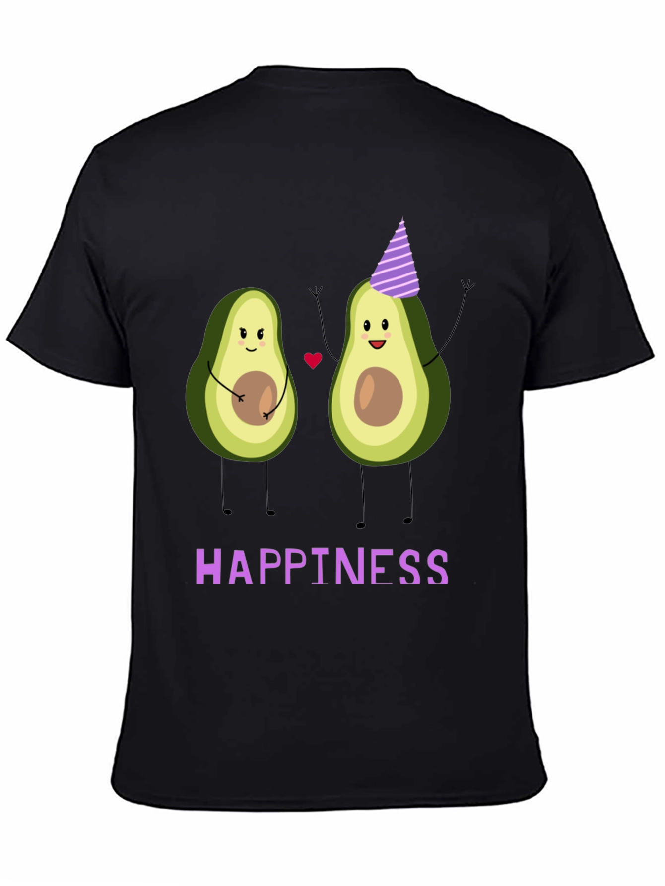 Avocado Happiness Graphic T-Shirt