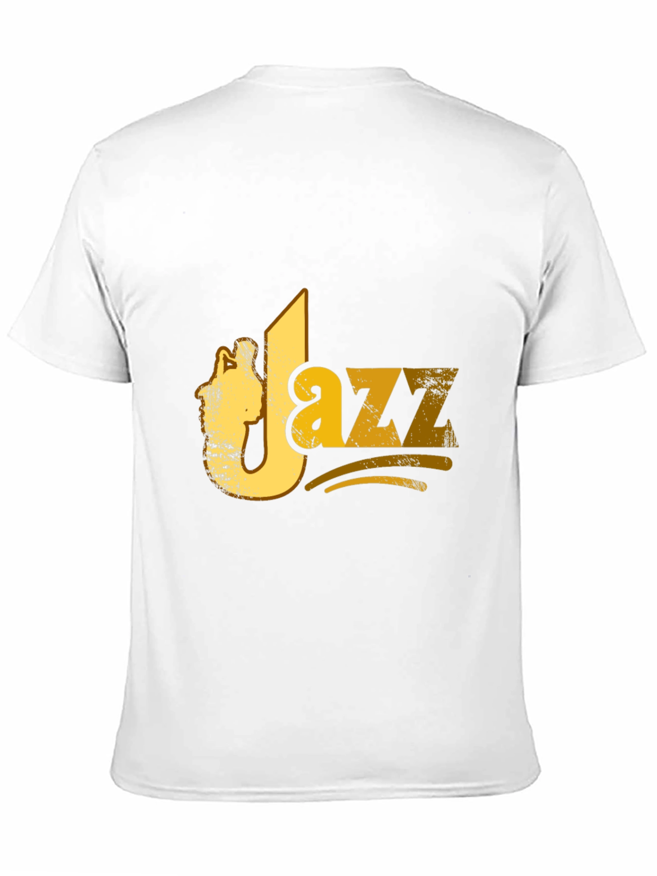 JAZZ Graphic Print Black T-shirt