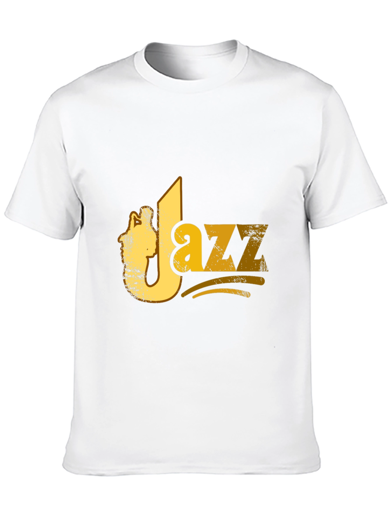 JAZZ Graphic Print Black T-shirt