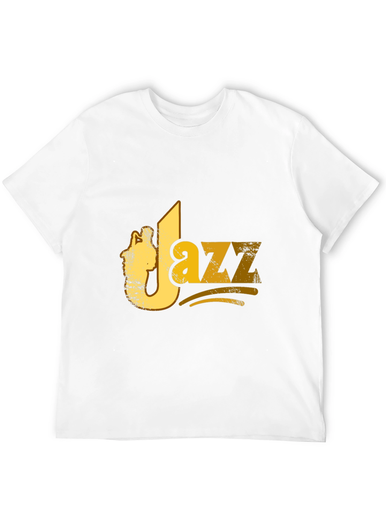 JAZZ Graphic Print Black T-shirt