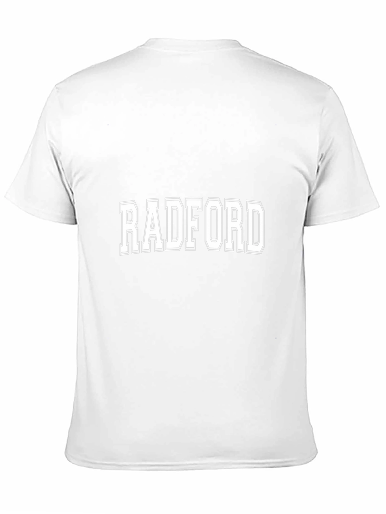 Radford College T-Shirt - Black Crew Neck
