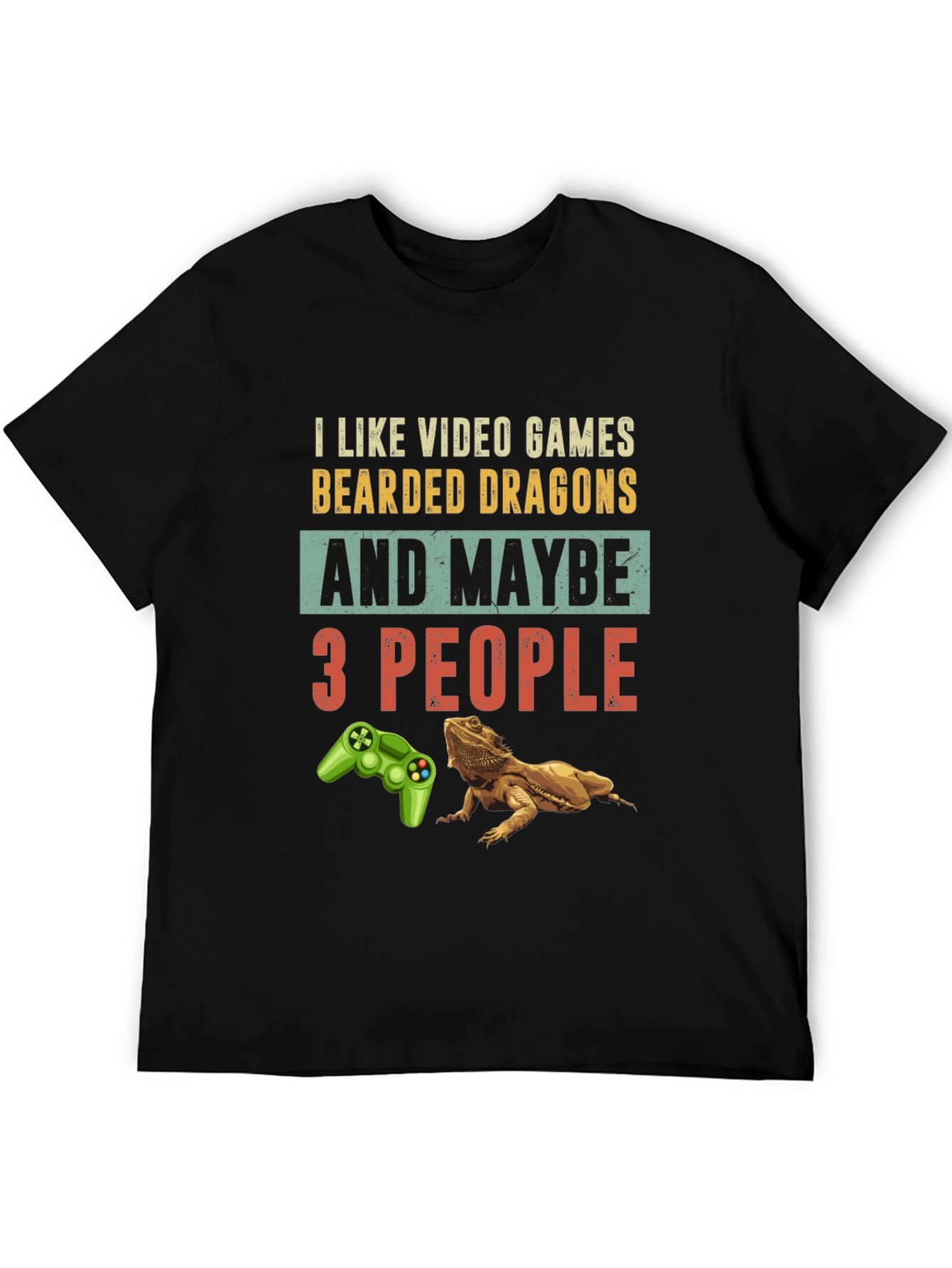 Video Games & Bearded Dragons T-Shirt