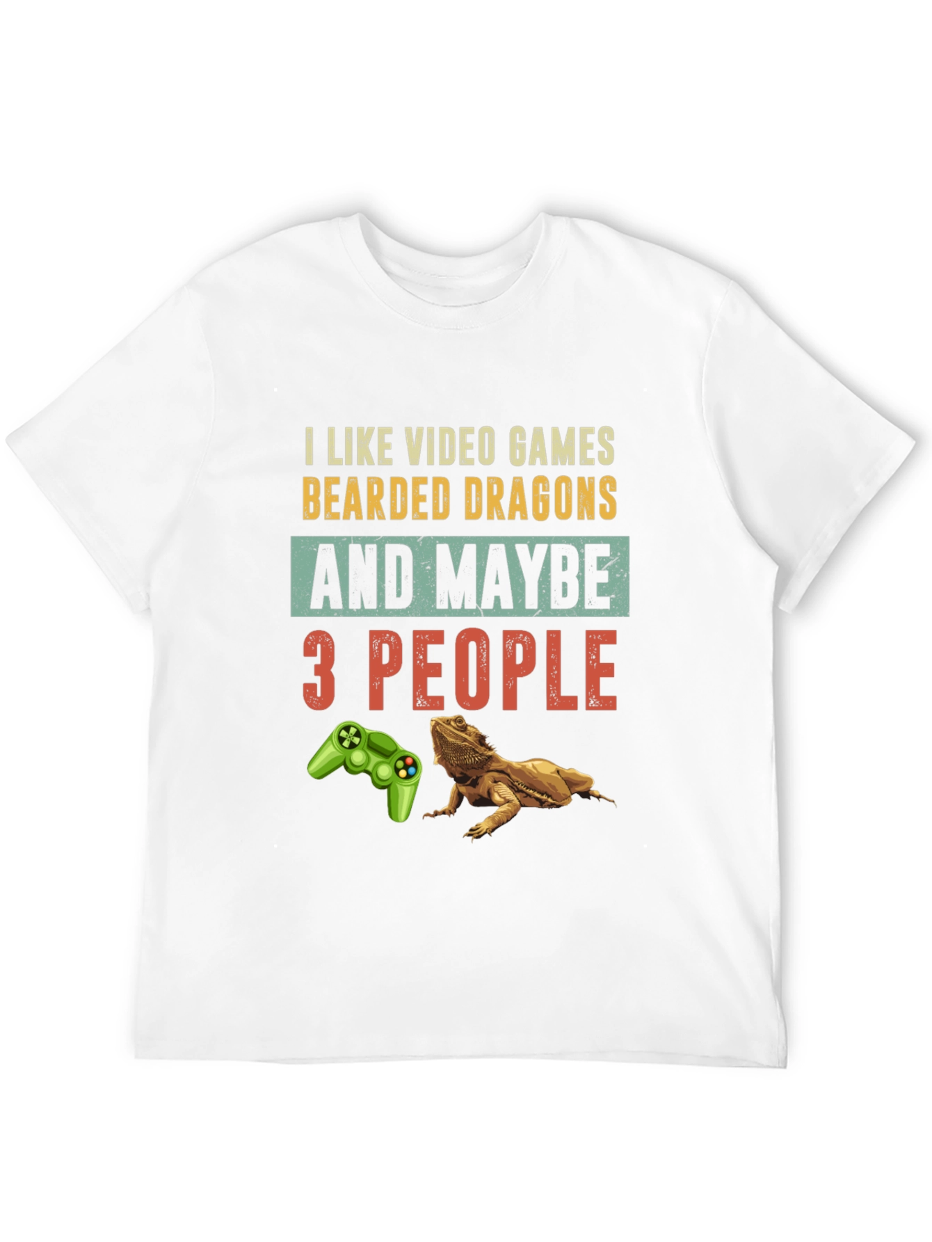 Video Games & Bearded Dragons T-Shirt