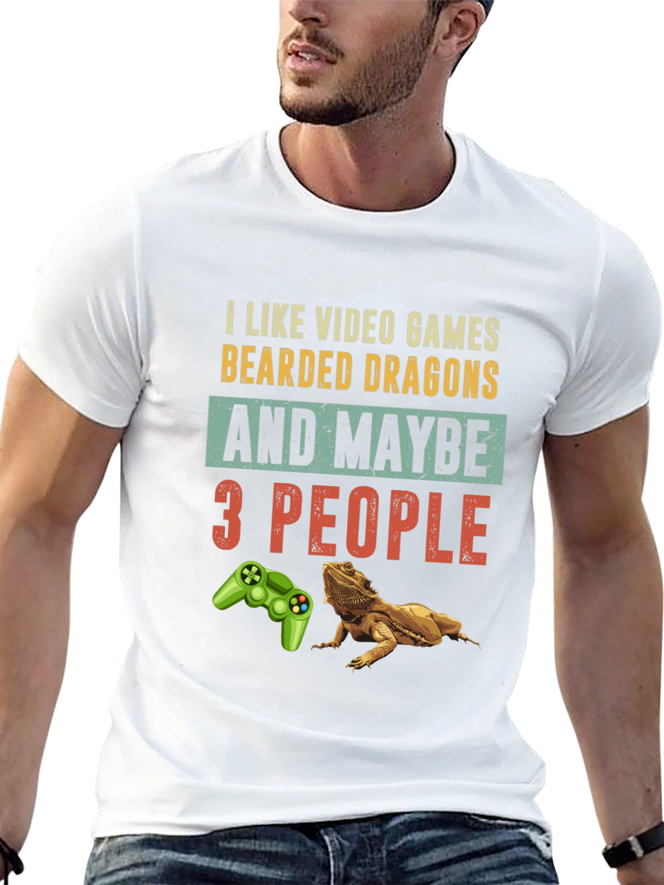 Video Games & Bearded Dragons T-Shirt