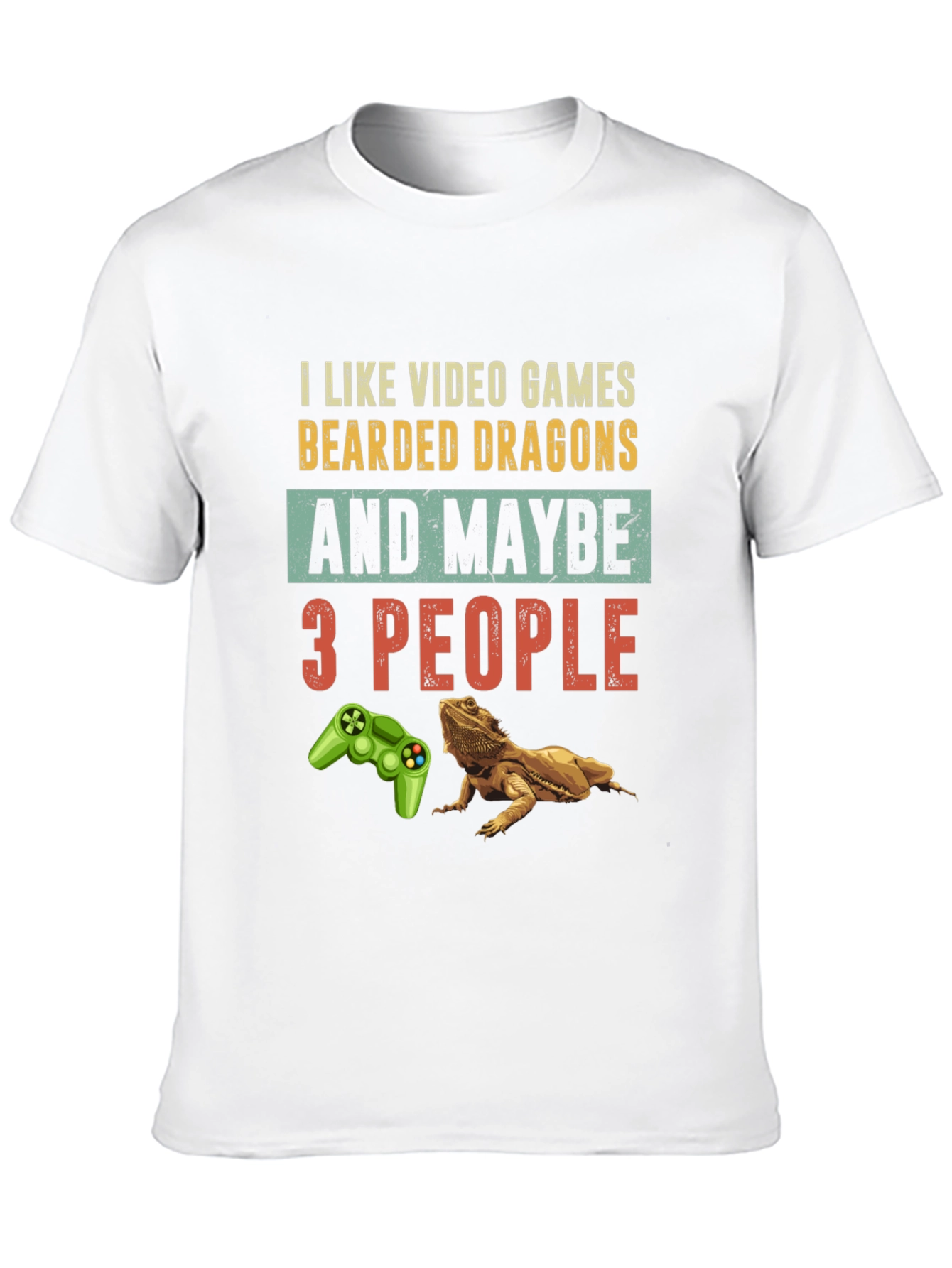 Video Games & Bearded Dragons T-Shirt
