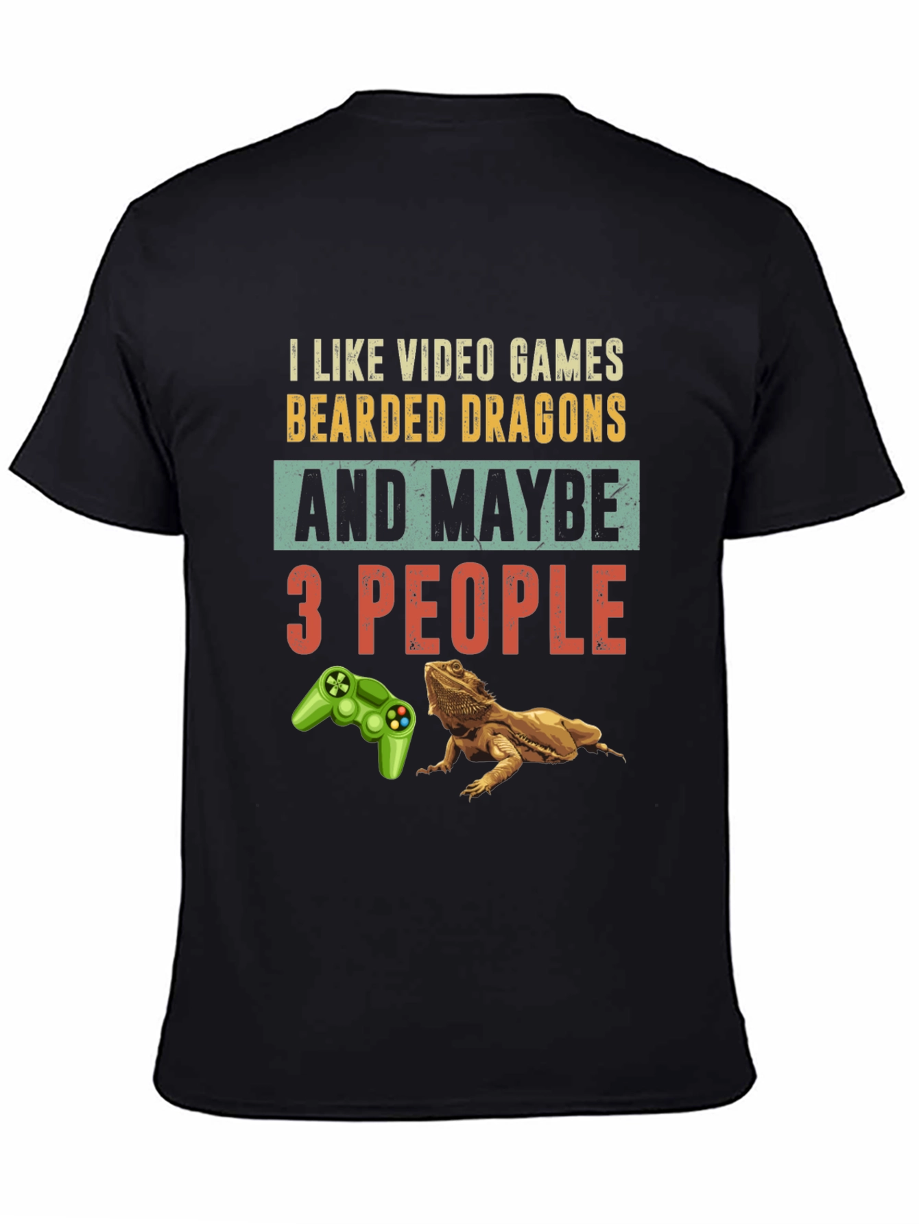 Video Games & Bearded Dragons T-Shirt