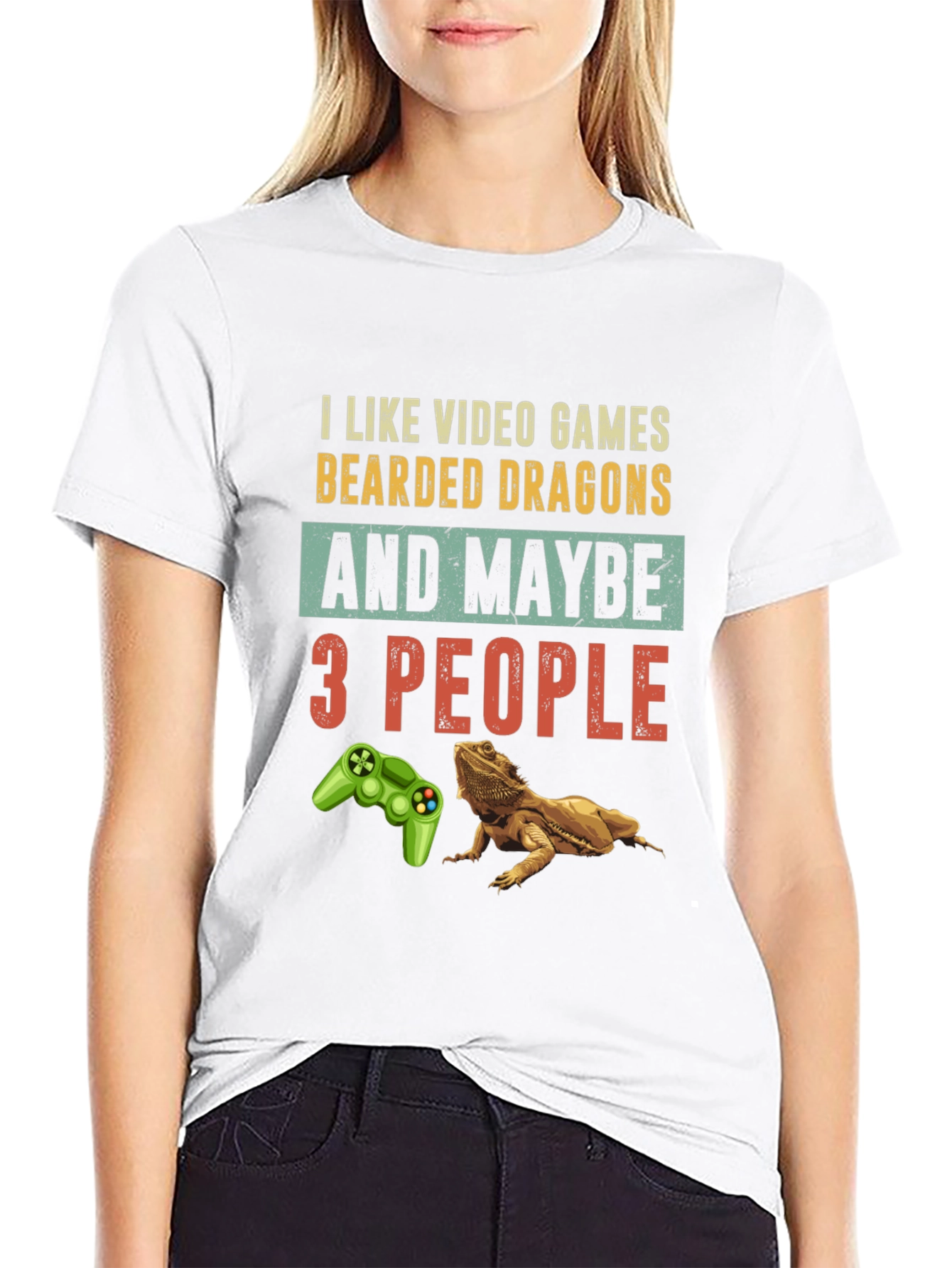 Video Games & Bearded Dragons T-Shirt