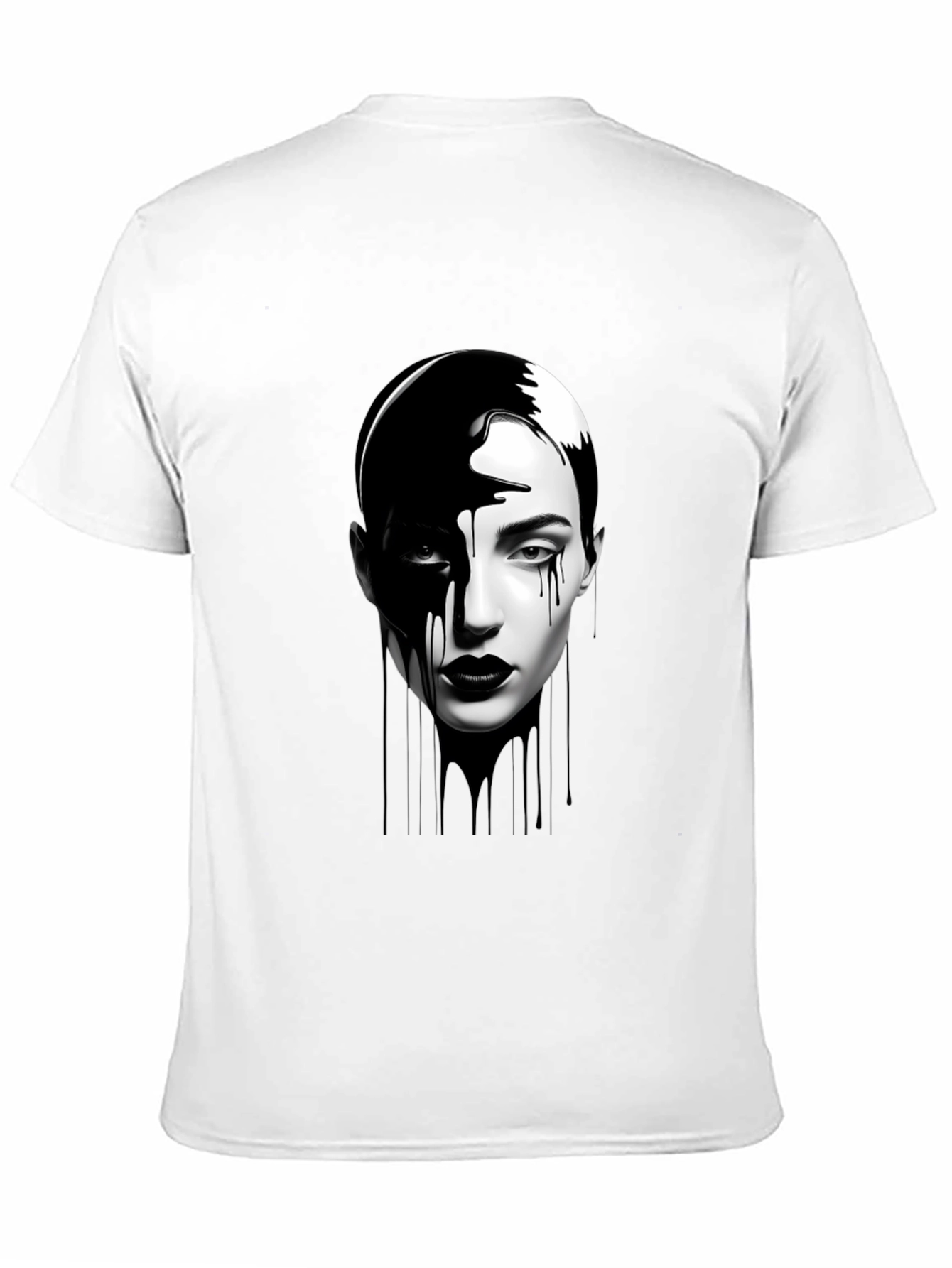 Monochrome Woman Graphic Tee