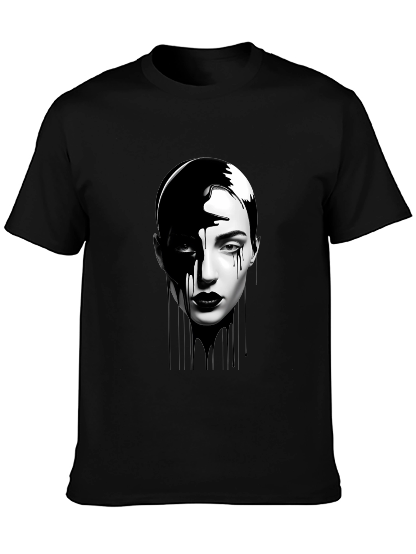 Monochrome Woman Graphic Tee