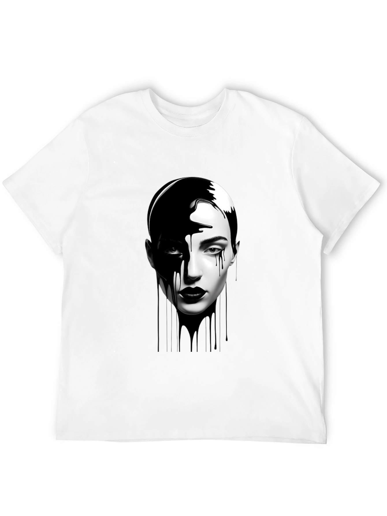 Monochrome Woman Graphic Tee