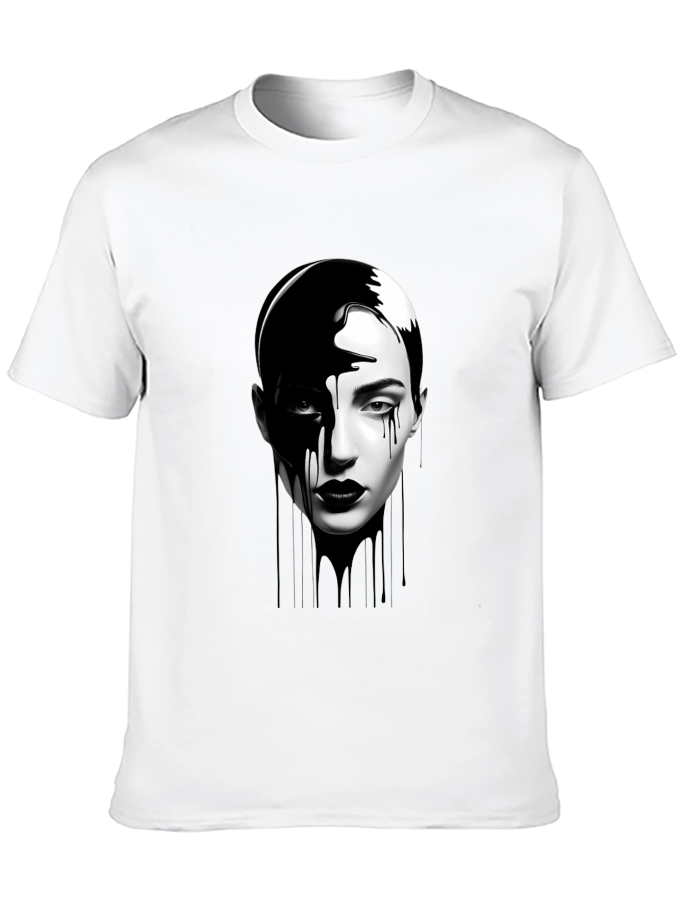 Monochrome Woman Graphic Tee