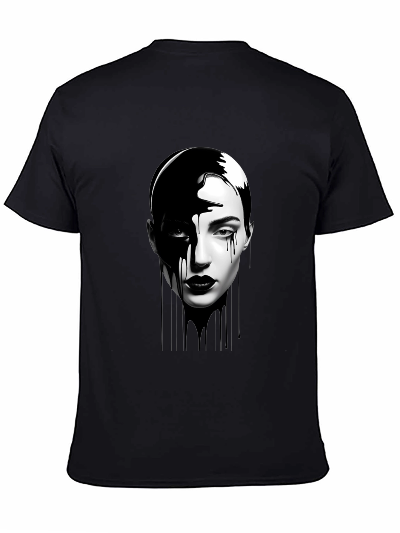Monochrome Woman Graphic Tee
