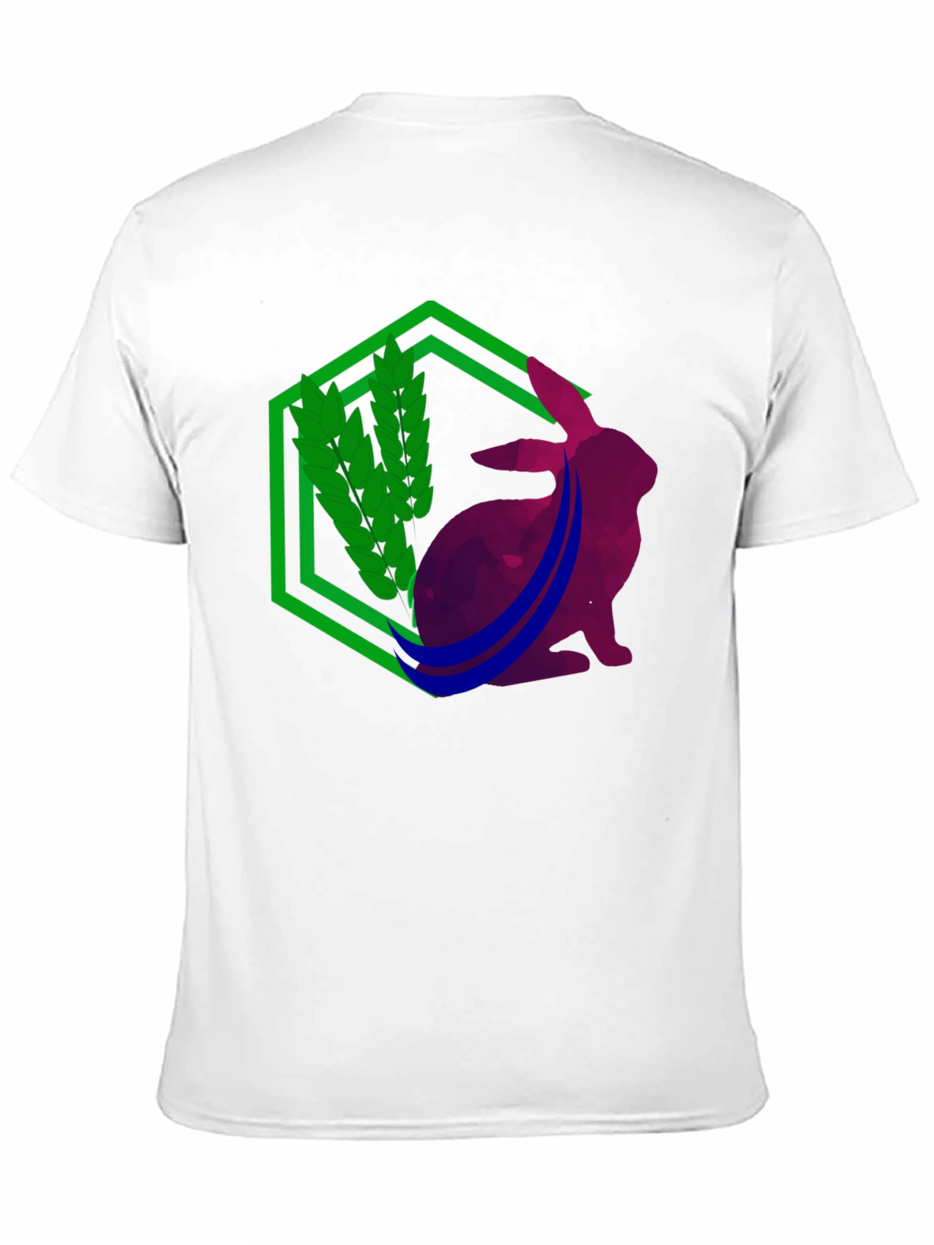 Hexagon Rabbit Graphic Tee
