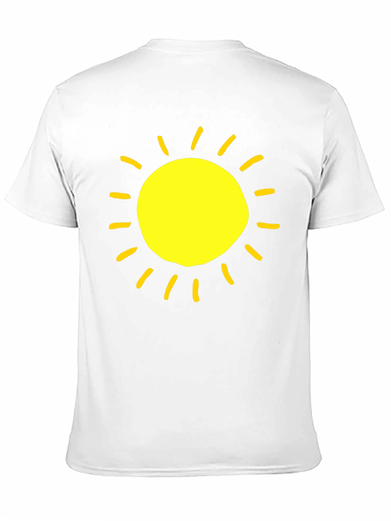 Bright Sun Graphic T-Shirt - Casual Black Tee