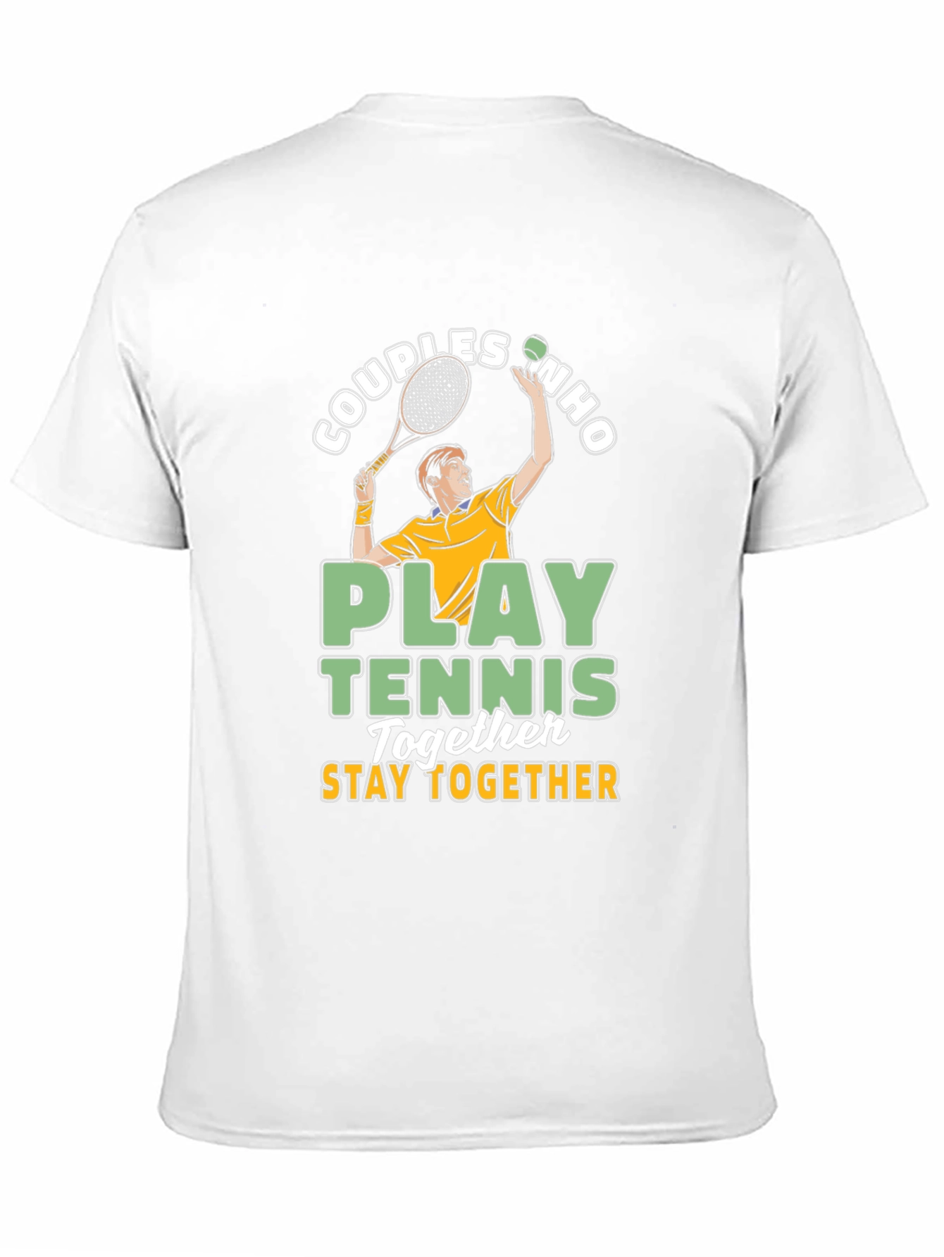 Couples Who Play Tennis Together T-Shirt