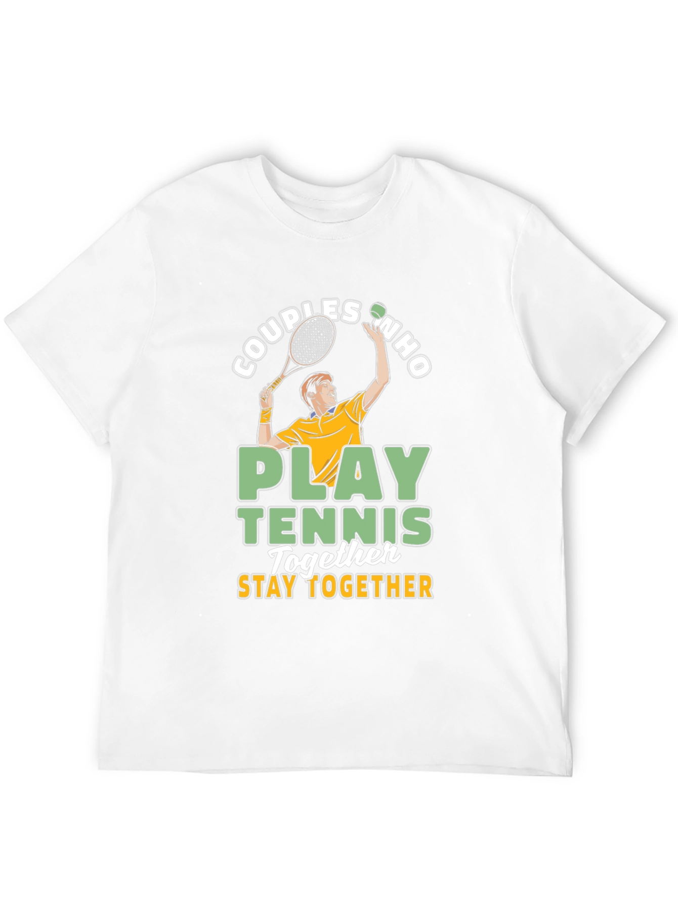Couples Who Play Tennis Together T-Shirt