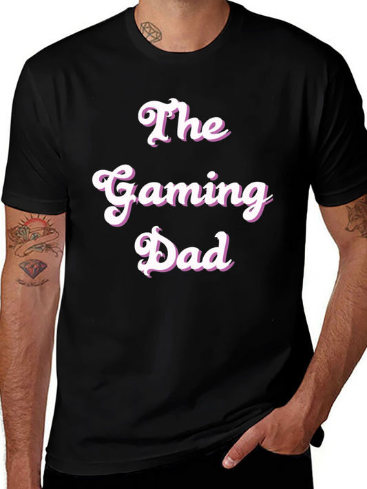 The Gaming Dad T-Shirt - Black Graphic Tee
